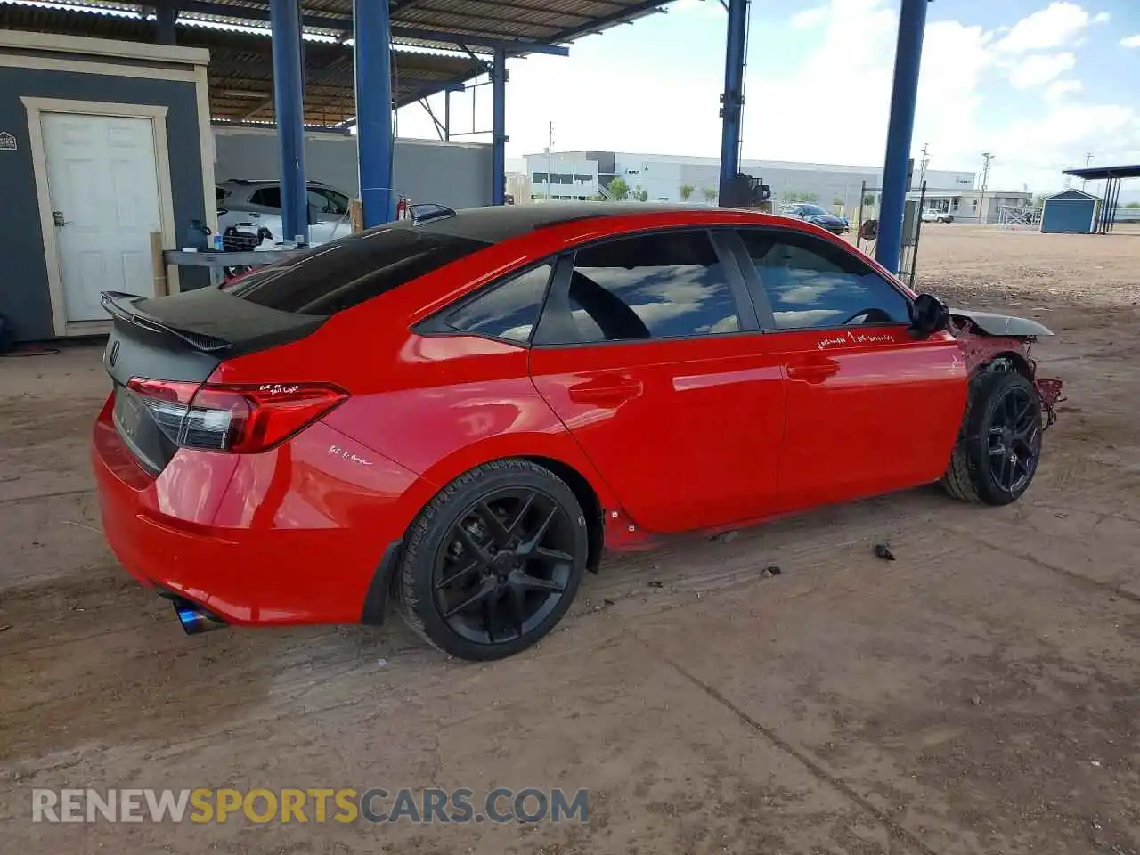 3 Photograph of a damaged car 2HGFE2F59PH512129 HONDA CIVIC 2023