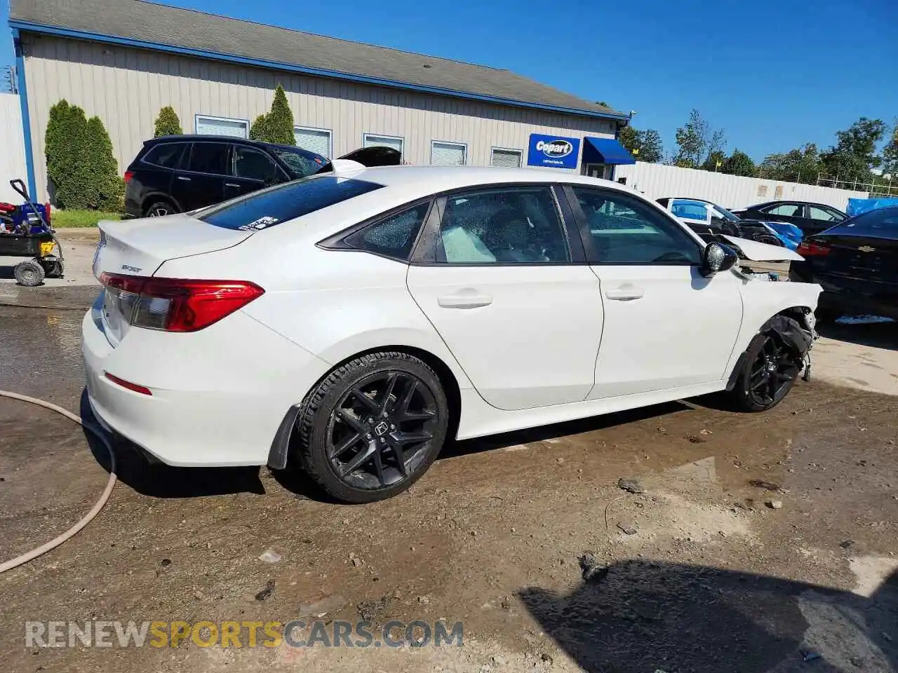3 fotografías del automóvil dañado 2HGFE2F59PH512440 HONDA CIVIC 2023
