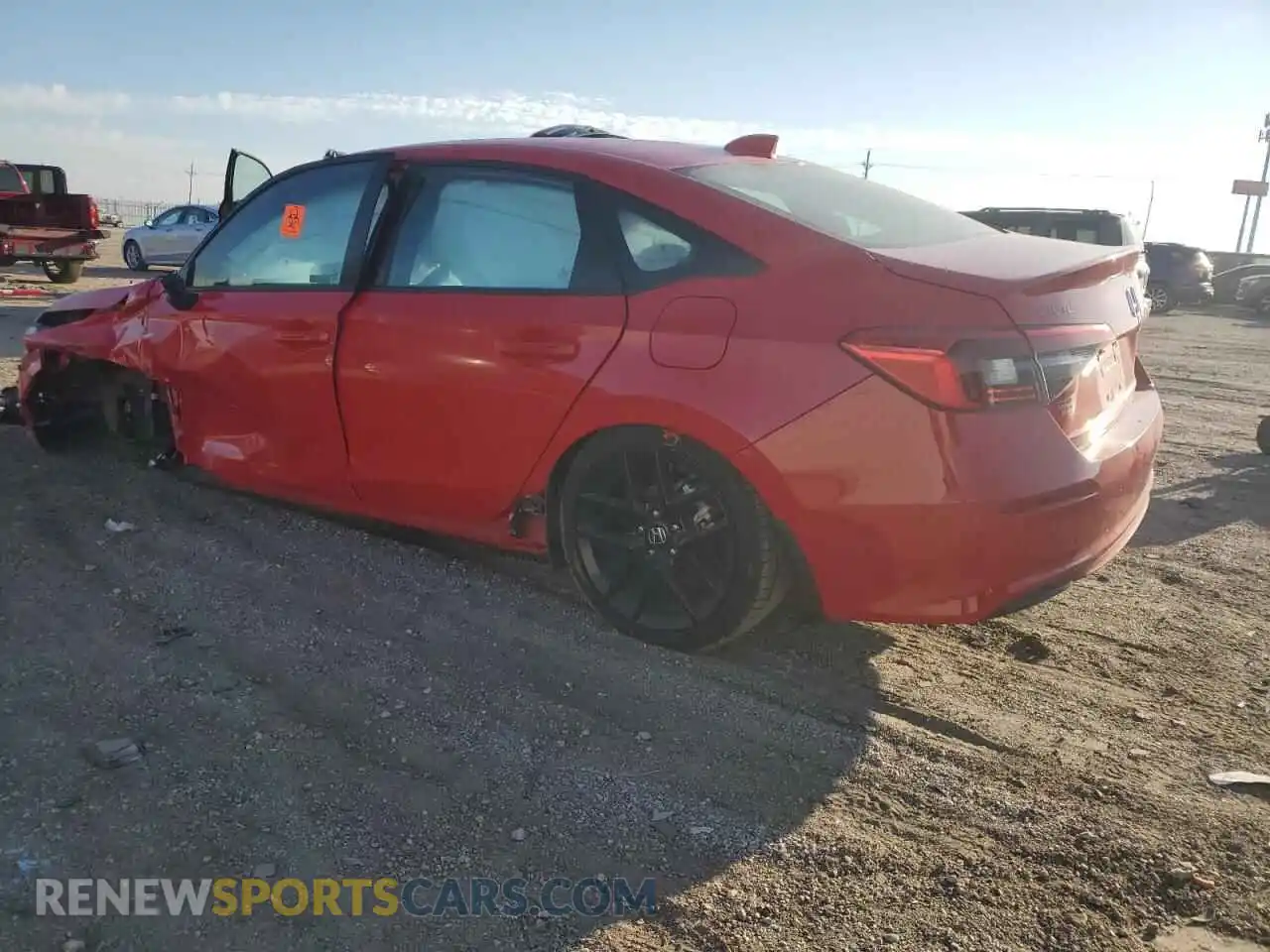 2 Photograph of a damaged car 2HGFE2F59PH522482 HONDA CIVIC 2023