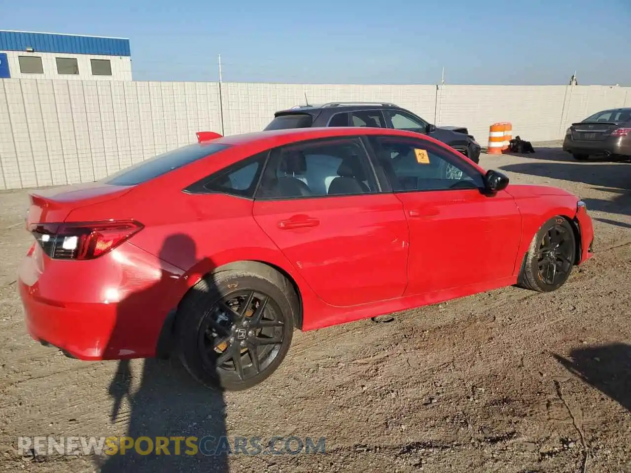 3 Photograph of a damaged car 2HGFE2F59PH522482 HONDA CIVIC 2023