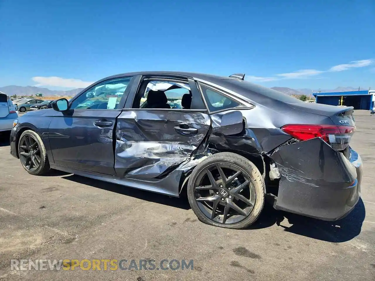 2 Photograph of a damaged car 2HGFE2F59PH522711 HONDA CIVIC 2023