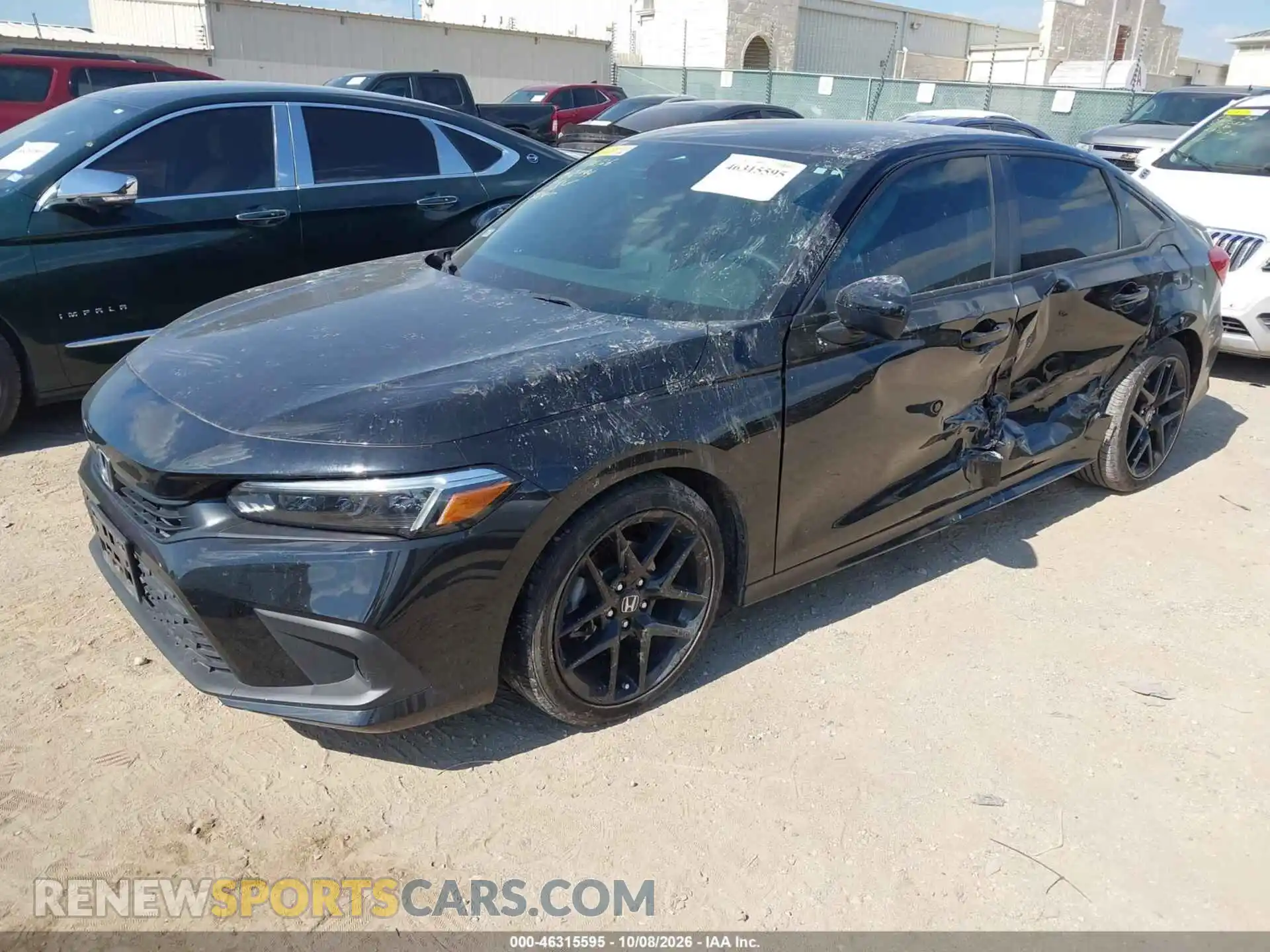 2 Photograph of a damaged car 2HGFE2F59PH523440 HONDA CIVIC 2023