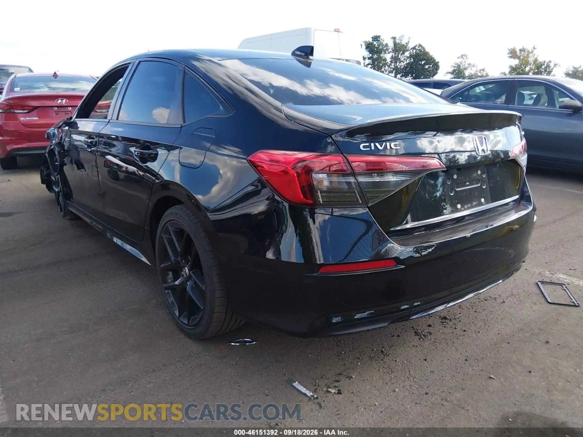 3 Photograph of a damaged car 2HGFE2F59PH523468 HONDA CIVIC 2023