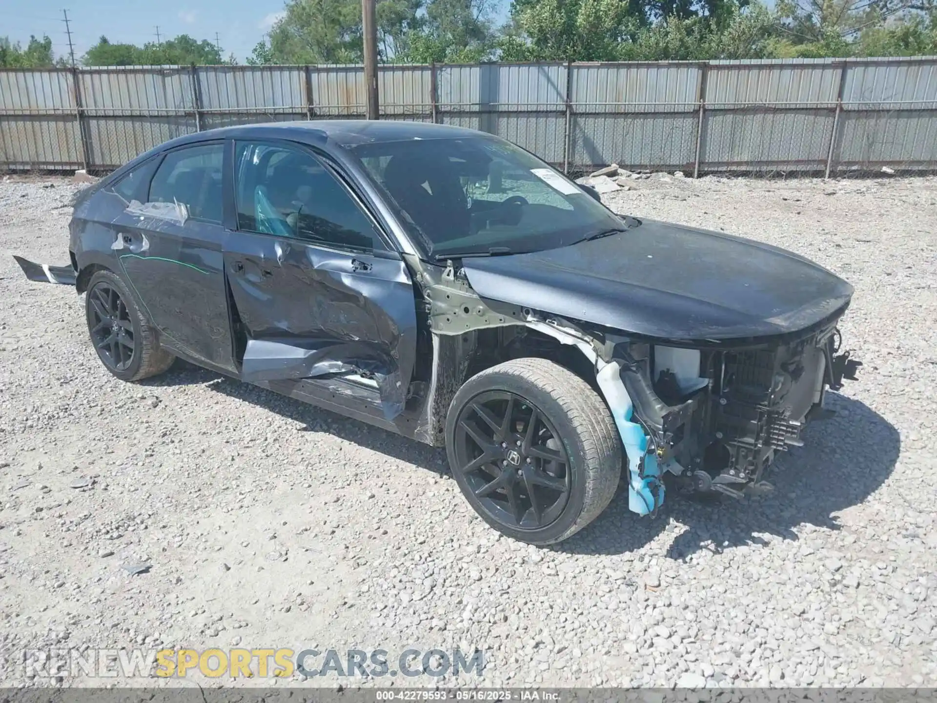 1 Photograph of a damaged car 2HGFE2F59PH524748 HONDA CIVIC 2023