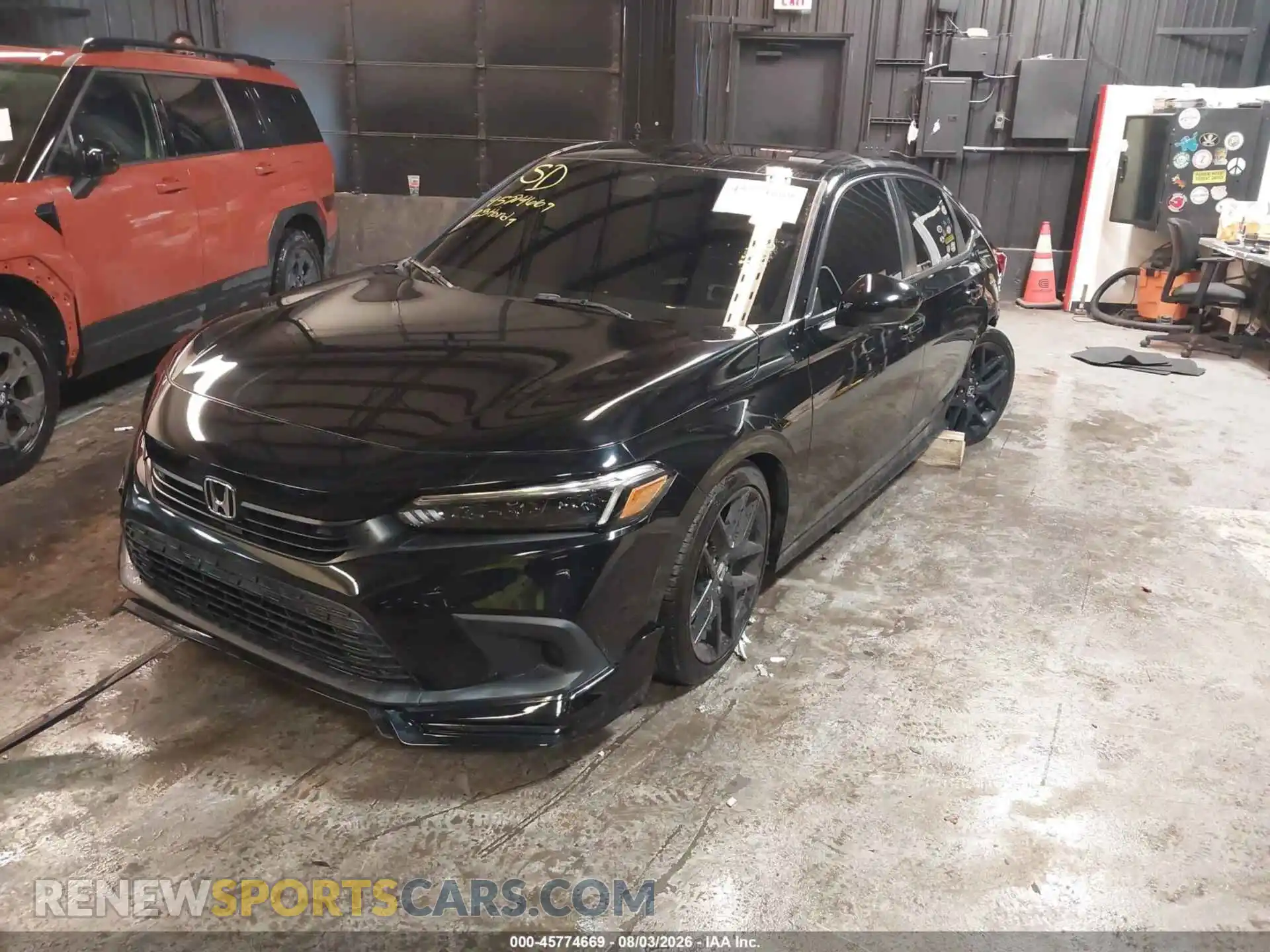 2 Photograph of a damaged car 2HGFE2F59PH525849 HONDA CIVIC 2023