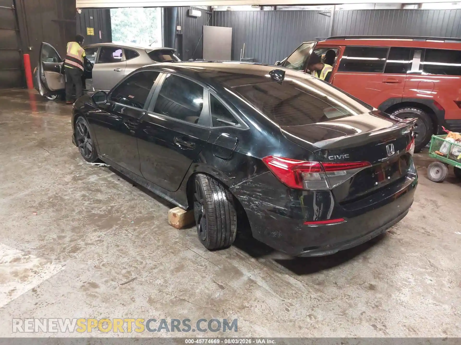 3 Photograph of a damaged car 2HGFE2F59PH525849 HONDA CIVIC 2023