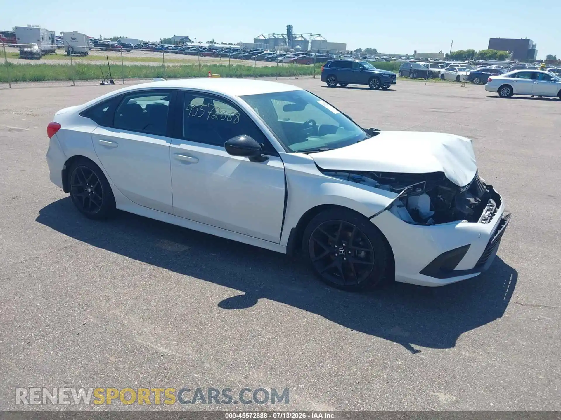 1 Photograph of a damaged car 2HGFE2F59PH532896 HONDA CIVIC 2023