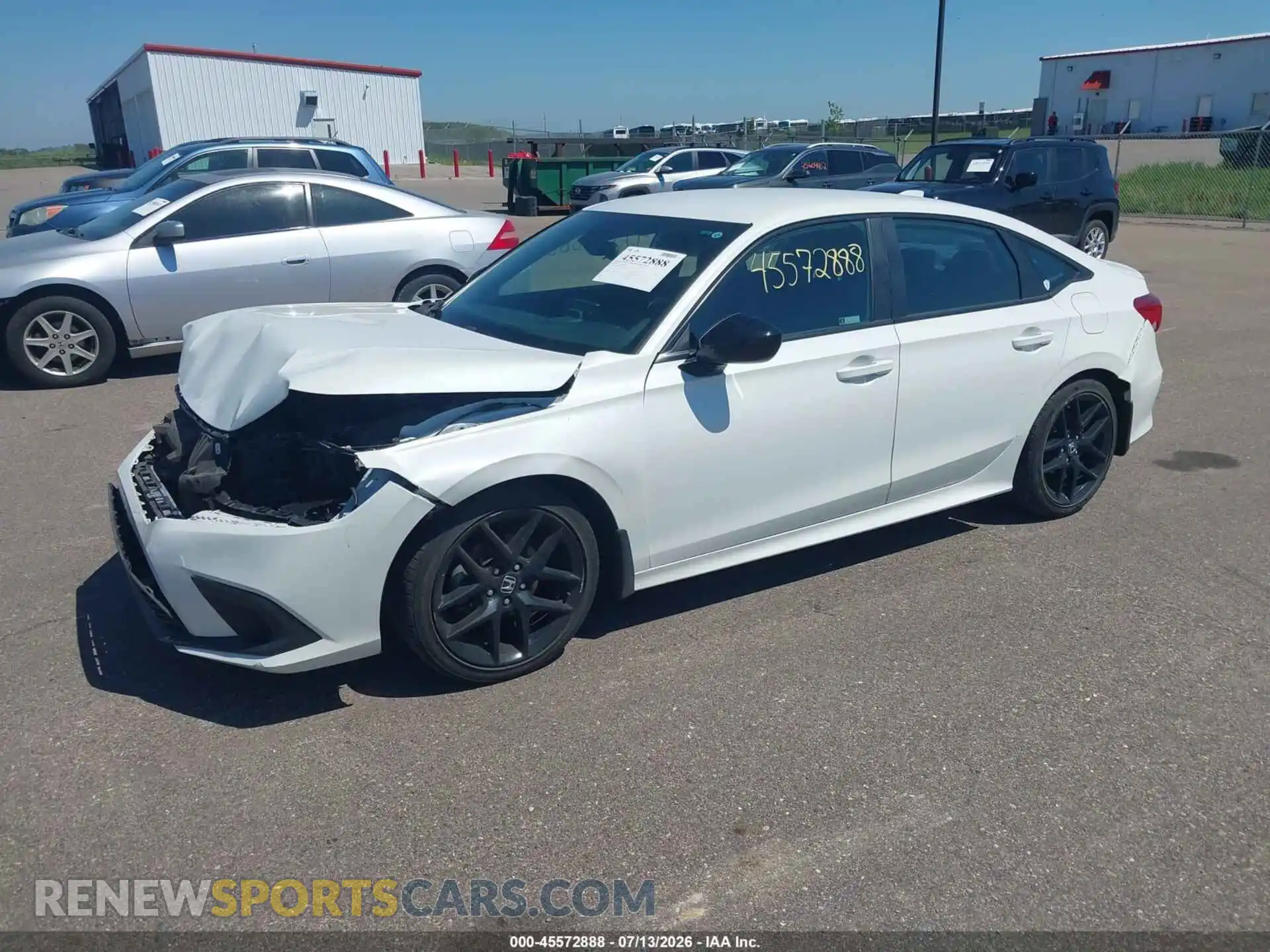 2 Photograph of a damaged car 2HGFE2F59PH532896 HONDA CIVIC 2023