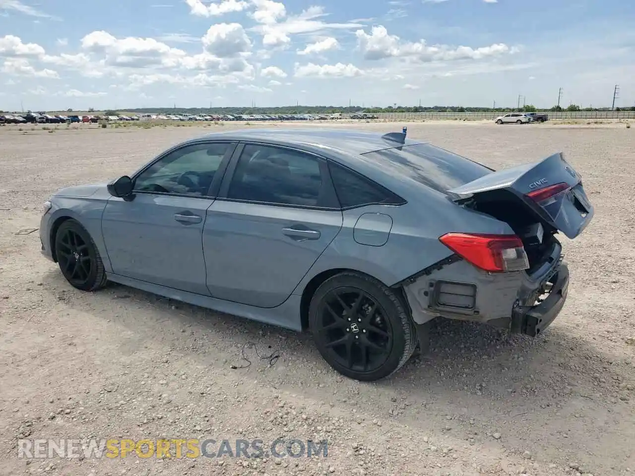 2 Photograph of a damaged car 2HGFE2F59PH536611 HONDA CIVIC 2023
