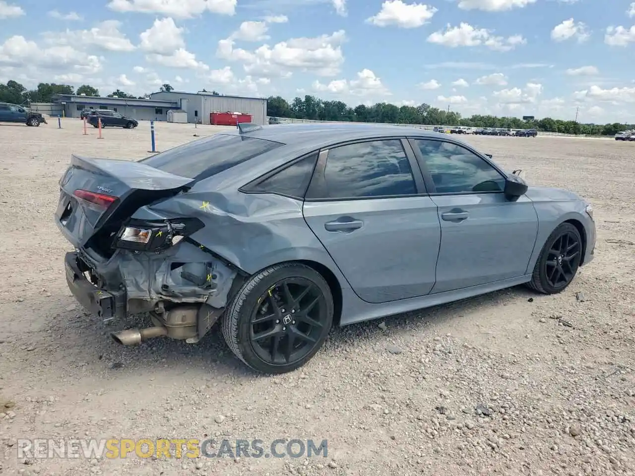 3 Photograph of a damaged car 2HGFE2F59PH536611 HONDA CIVIC 2023