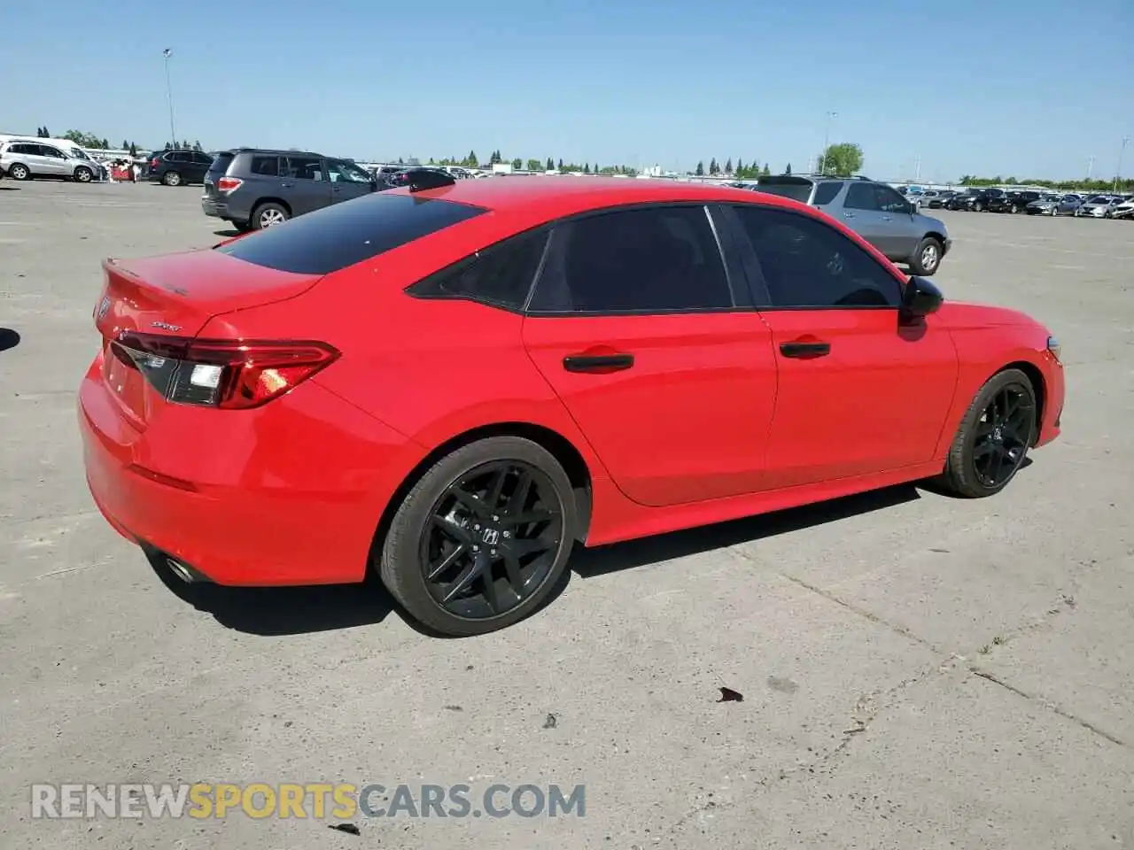 3 fotografías del automóvil dañado 2HGFE2F59PH545924 HONDA CIVIC 2023