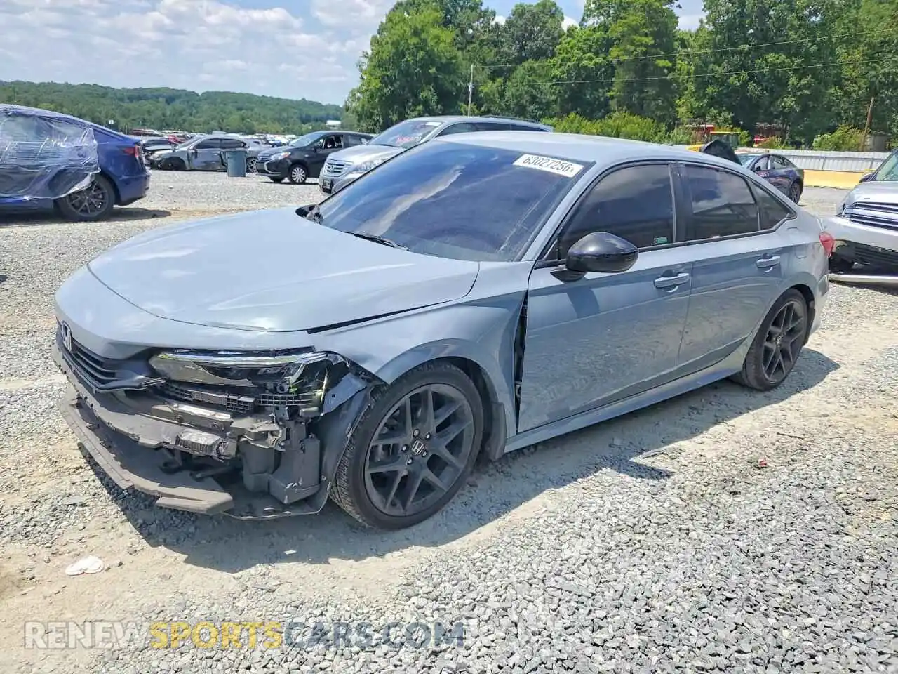 1 Photograph of a damaged car 2HGFE2F59PH547155 HONDA CIVIC 2023