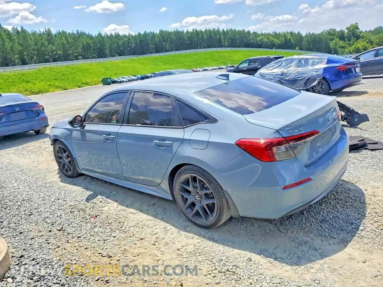 2 Photograph of a damaged car 2HGFE2F59PH547155 HONDA CIVIC 2023