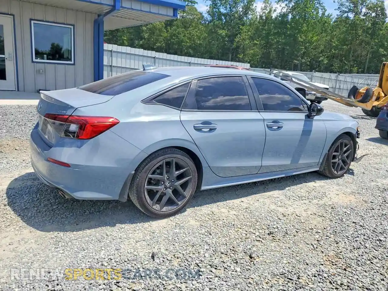 3 Photograph of a damaged car 2HGFE2F59PH547155 HONDA CIVIC 2023