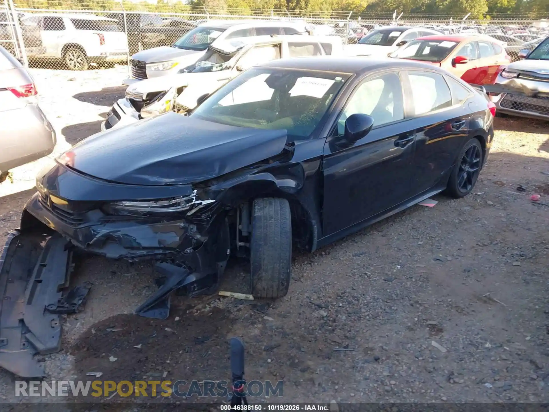 2 fotografías del automóvil dañado 2HGFE2F59PH548127 HONDA CIVIC 2023