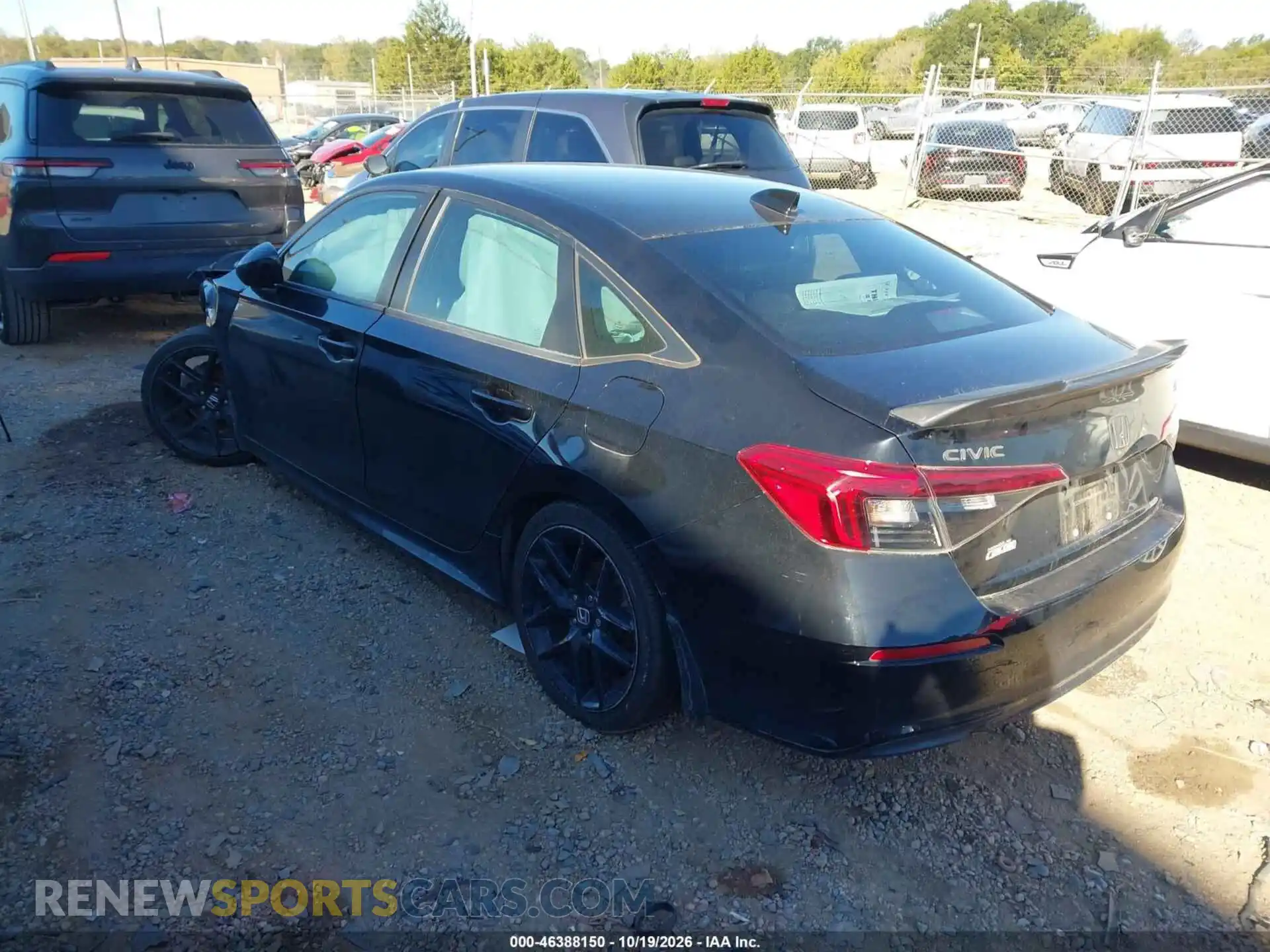 3 fotografías del automóvil dañado 2HGFE2F59PH548127 HONDA CIVIC 2023