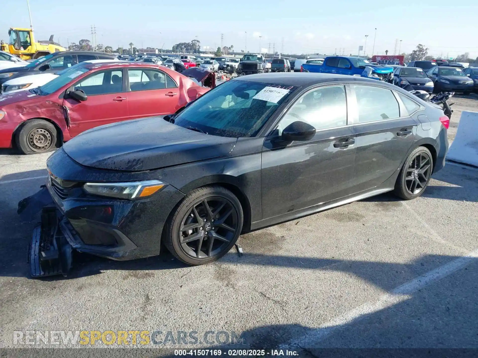 2 Photograph of a damaged car 2HGFE2F59PH548693 HONDA CIVIC 2023