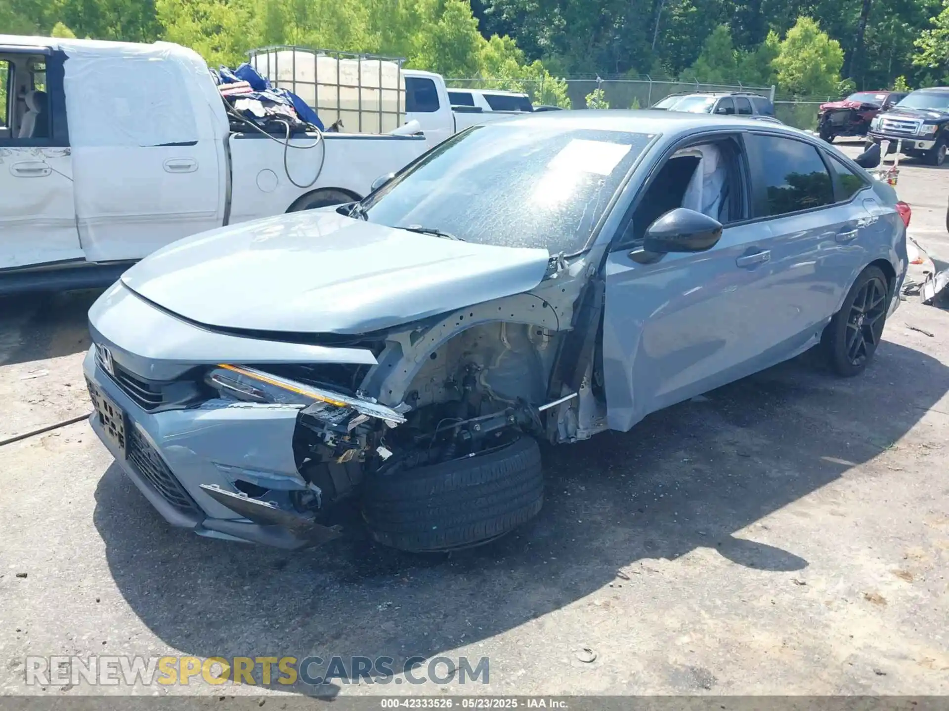 2 Photograph of a damaged car 2HGFE2F59PH558110 HONDA CIVIC 2023