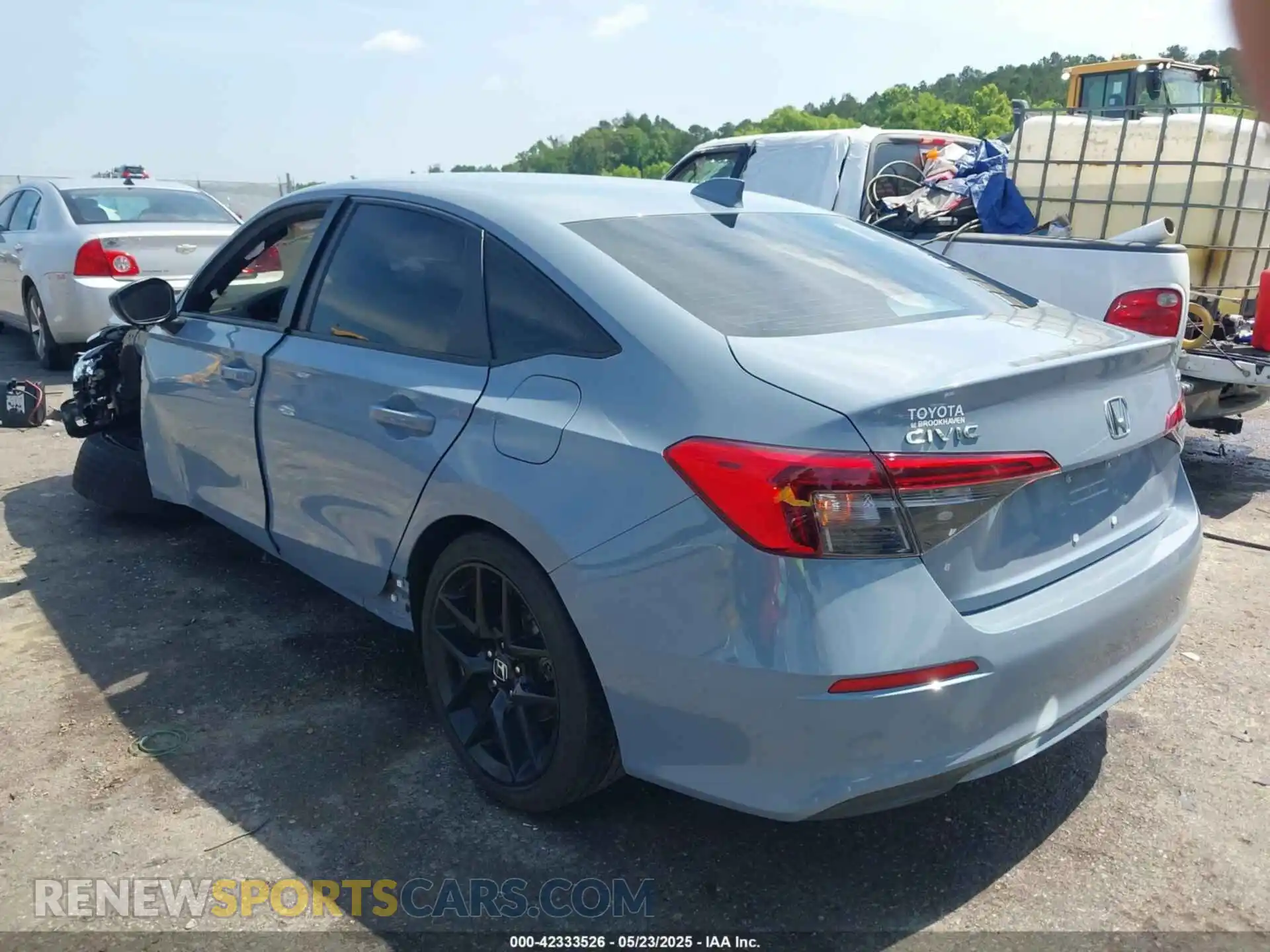 3 Photograph of a damaged car 2HGFE2F59PH558110 HONDA CIVIC 2023