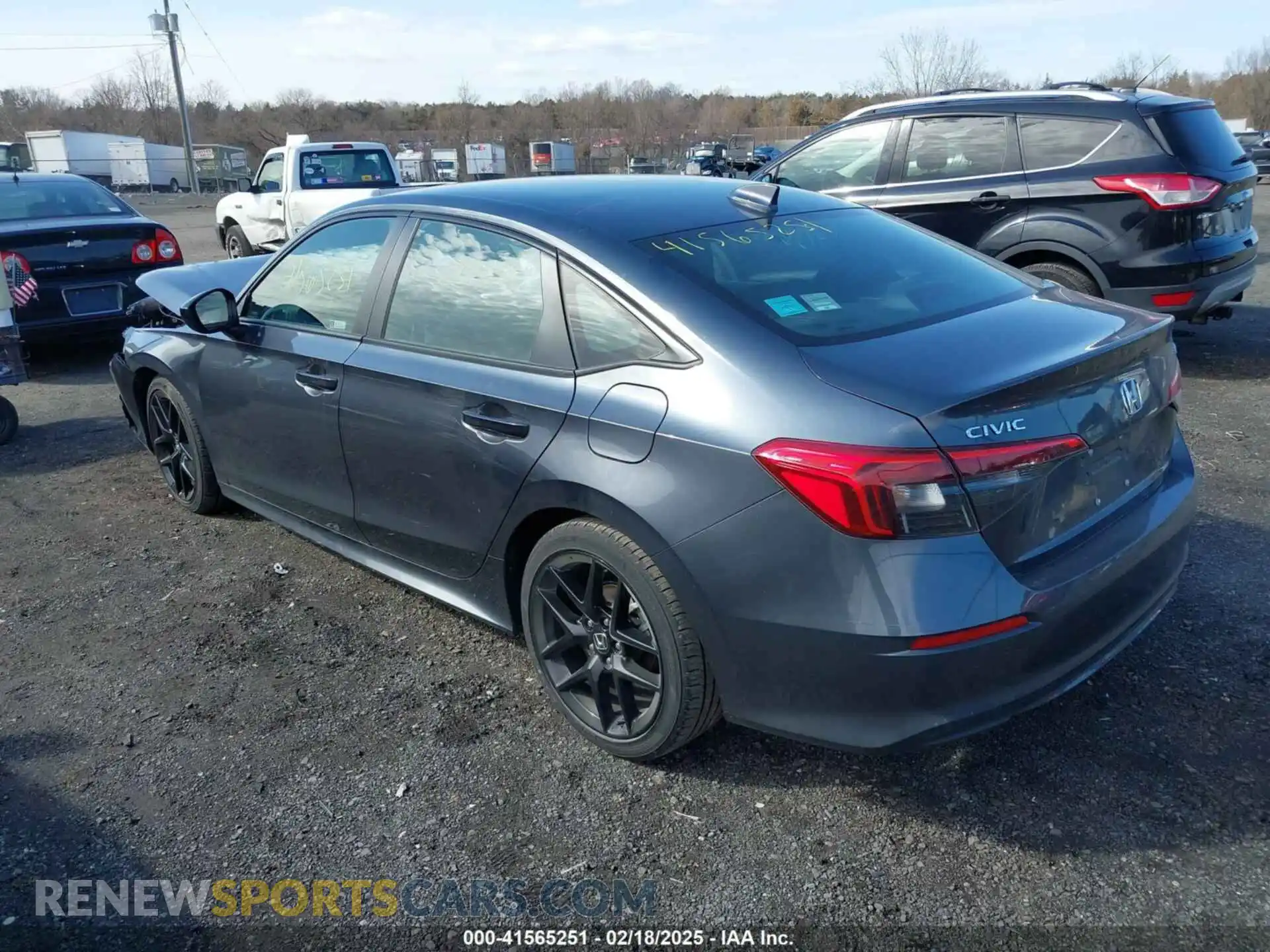 3 Photograph of a damaged car 2HGFE2F59PH558527 HONDA CIVIC 2023
