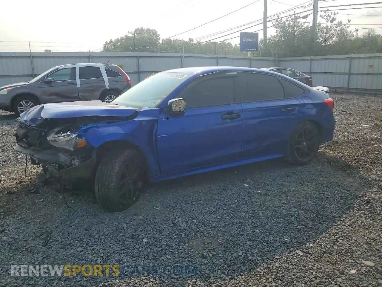 1 Photograph of a damaged car 2HGFE2F59PH558978 HONDA CIVIC 2023