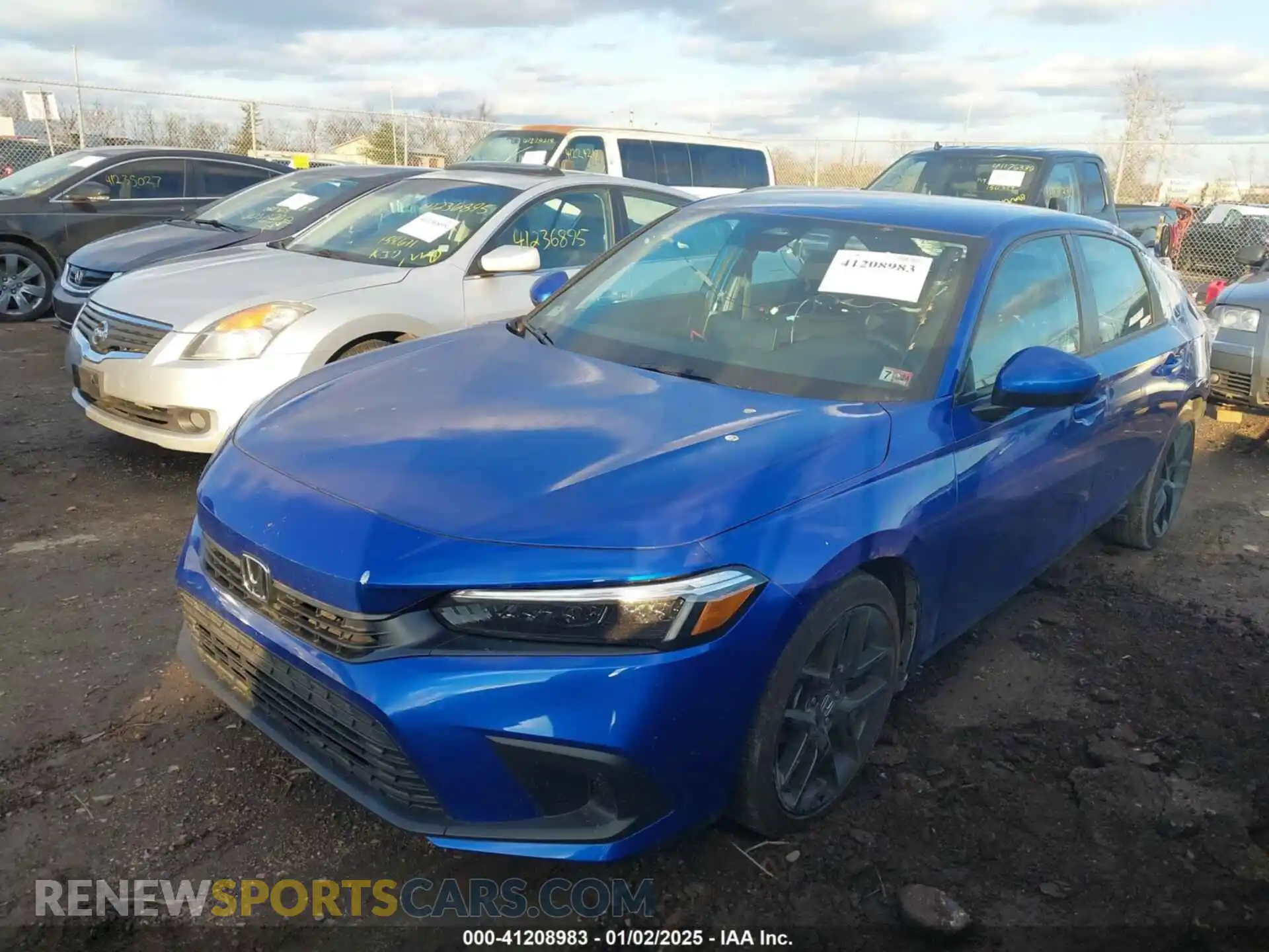 2 Photograph of a damaged car 2HGFE2F59PH565431 HONDA CIVIC 2023