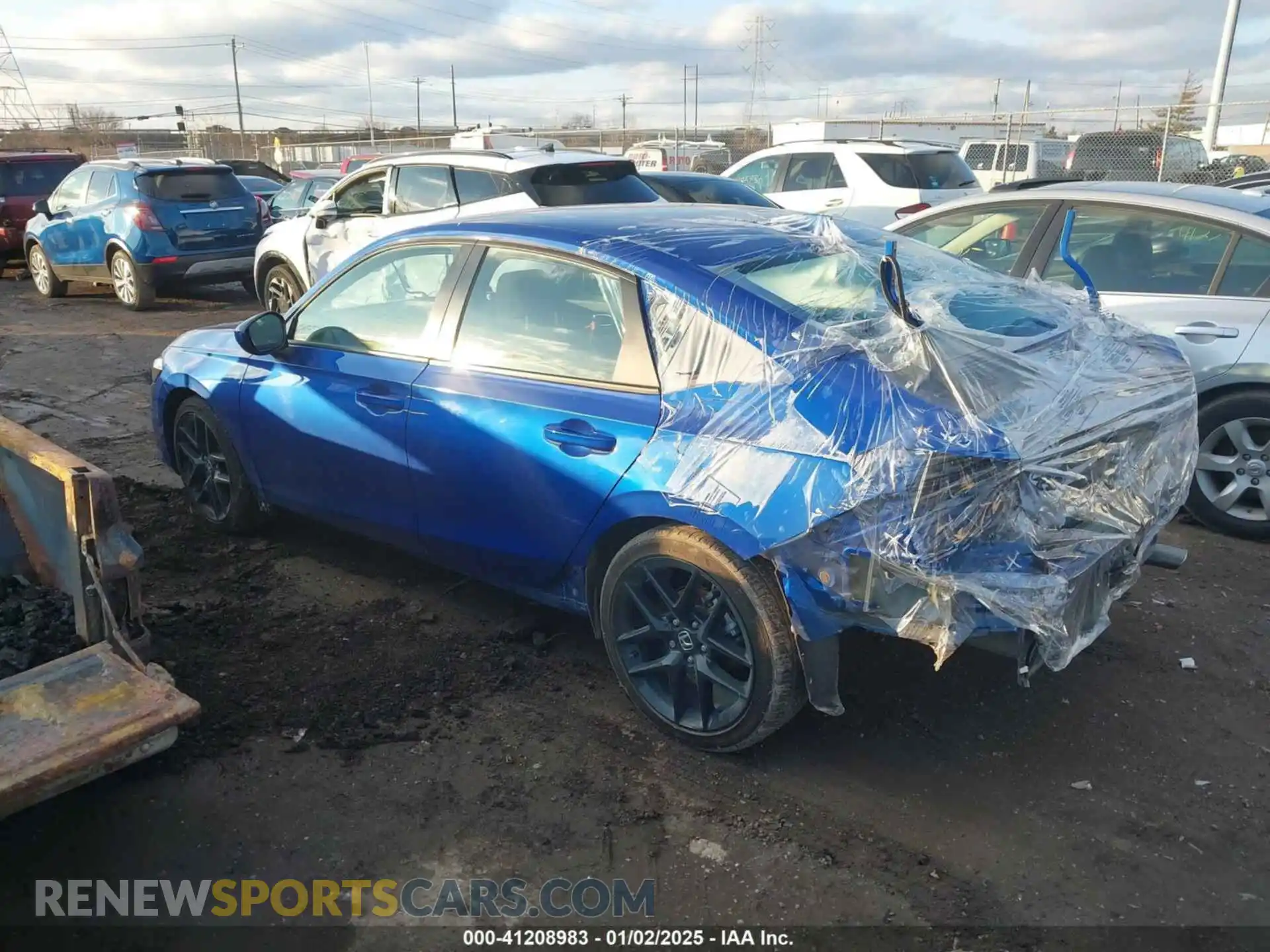 3 Photograph of a damaged car 2HGFE2F59PH565431 HONDA CIVIC 2023