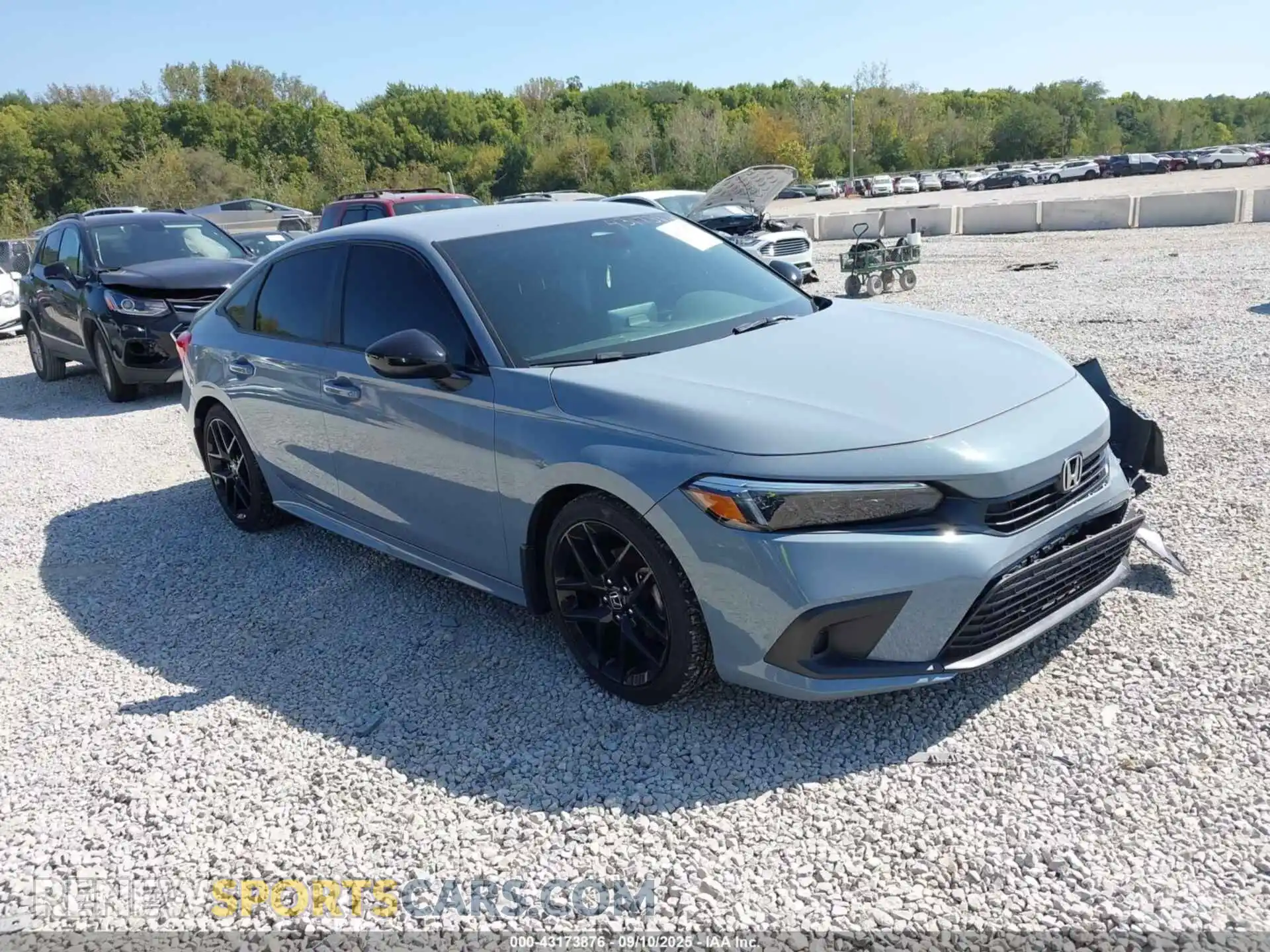 1 Photograph of a damaged car 2HGFE2F59PH572301 HONDA CIVIC 2023