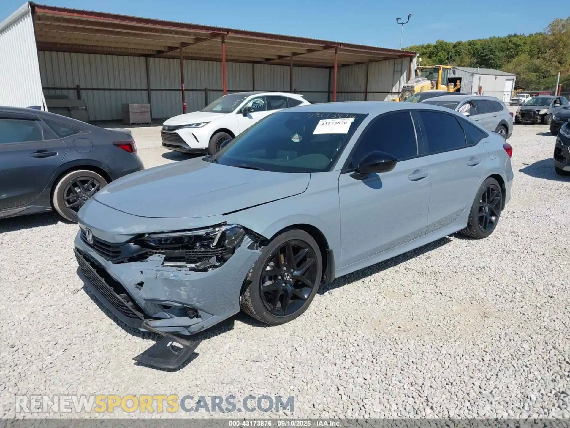 2 Photograph of a damaged car 2HGFE2F59PH572301 HONDA CIVIC 2023
