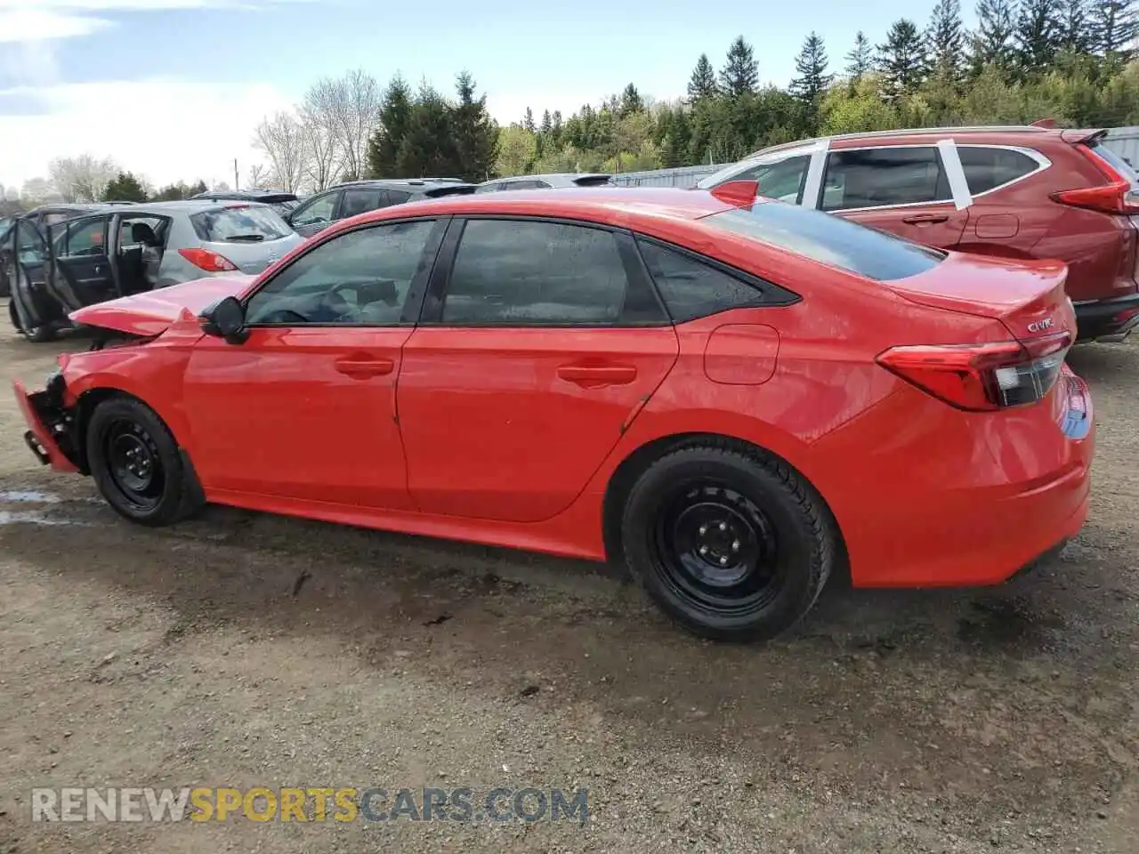 2 Photograph of a damaged car 2HGFE2F5XPH103928 HONDA CIVIC 2023
