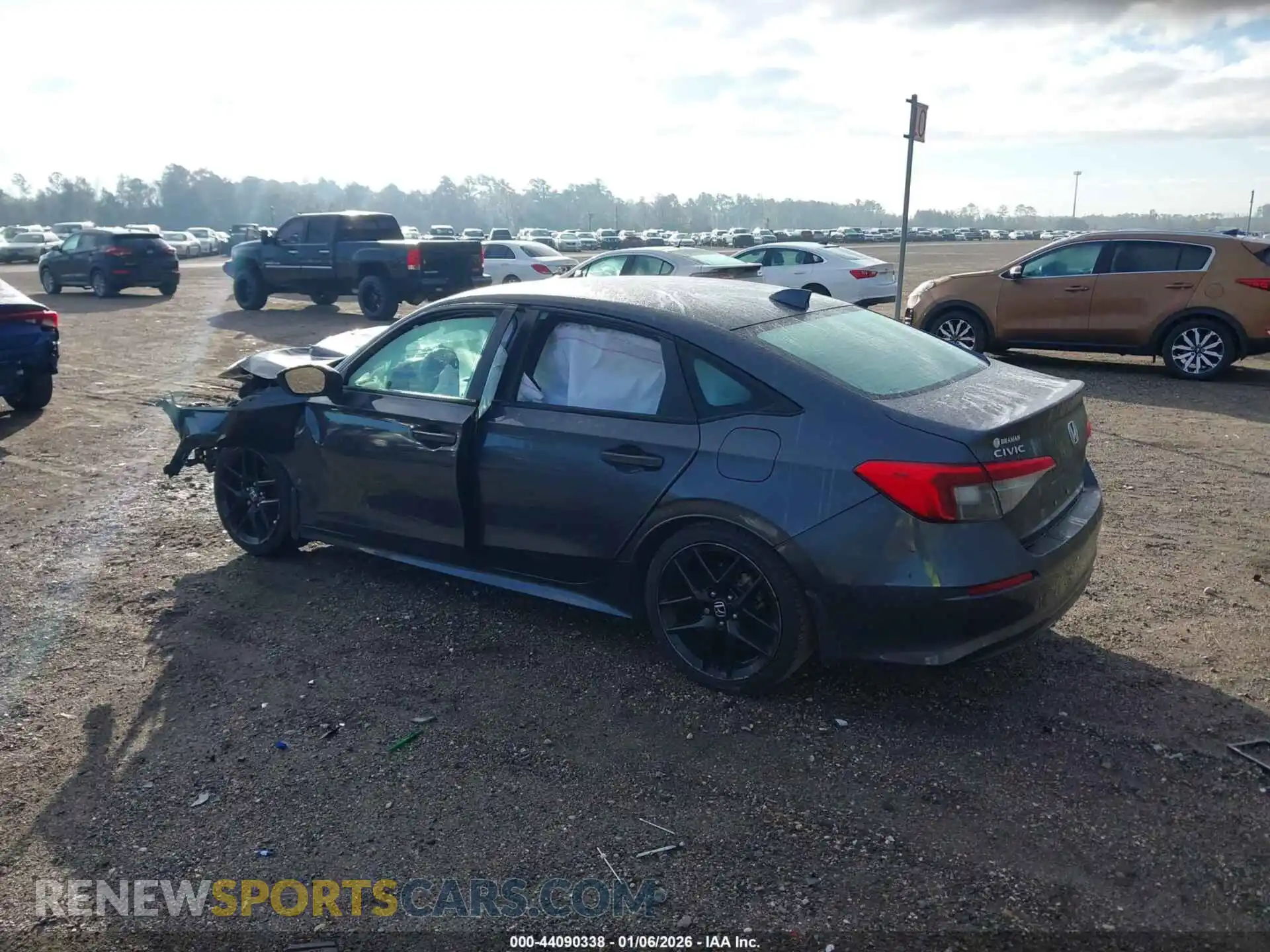 3 Photograph of a damaged car 2HGFE2F5XPH508901 HONDA CIVIC 2023