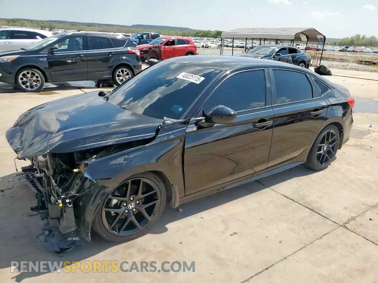 1 Photograph of a damaged car 2HGFE2F5XPH509496 HONDA CIVIC 2023