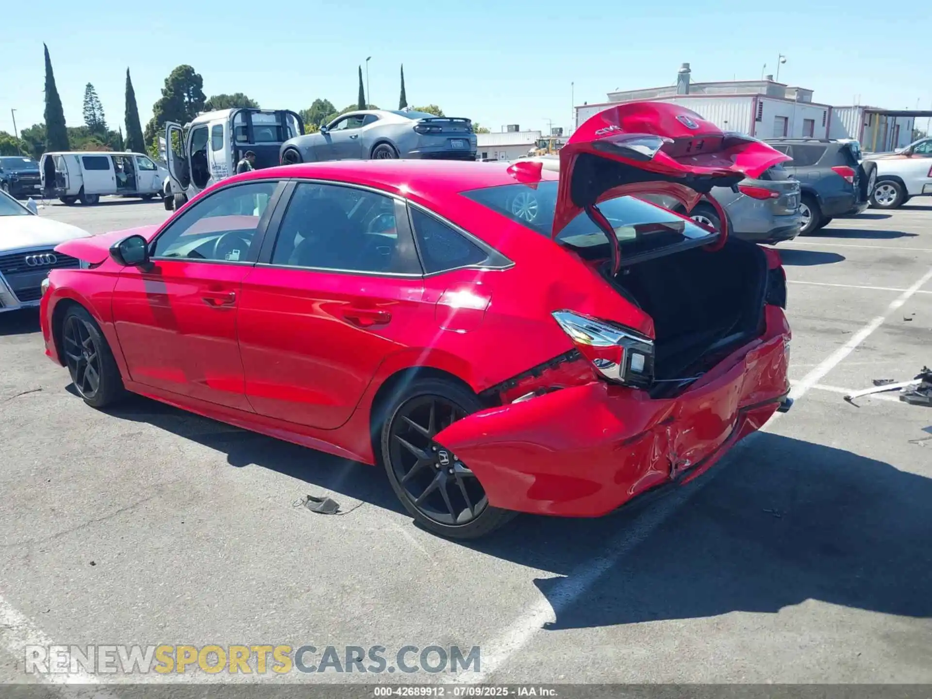 3 Photograph of a damaged car 2HGFE2F5XPH513385 HONDA CIVIC 2023