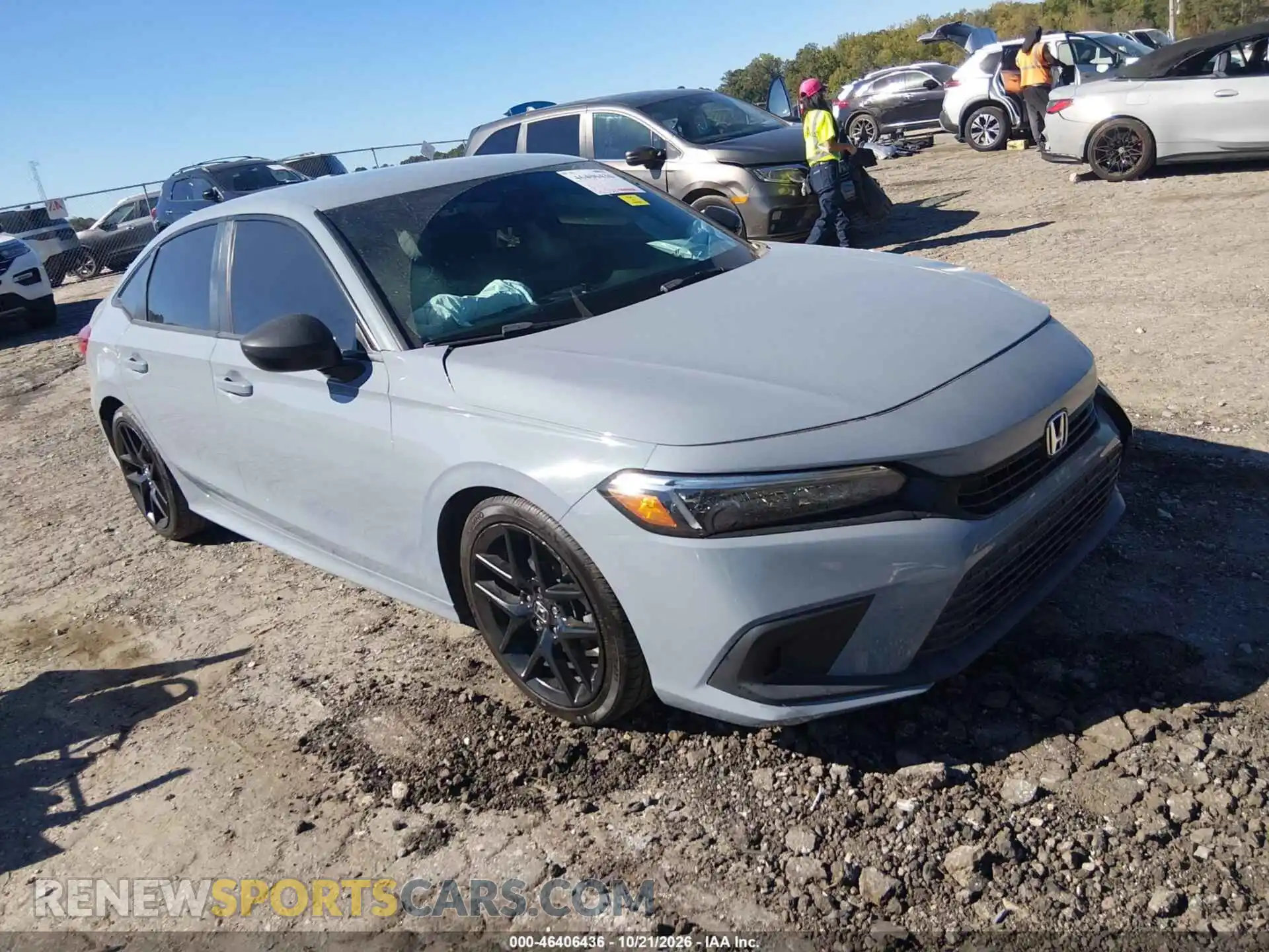 1 Photograph of a damaged car 2HGFE2F5XPH529103 HONDA CIVIC 2023
