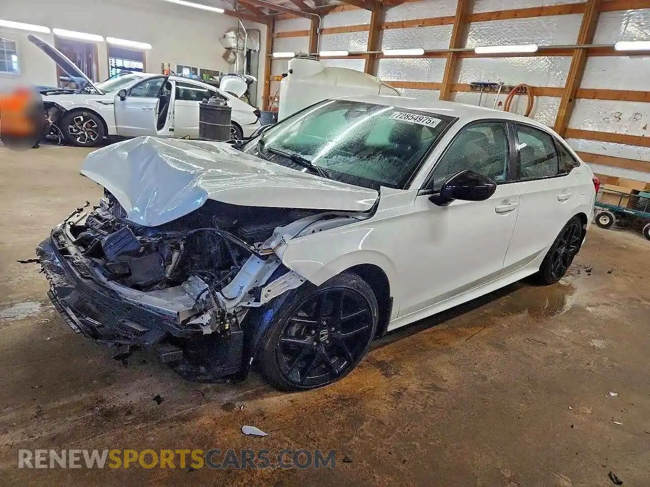 1 Photograph of a damaged car 2HGFE2F5XPH532292 HONDA CIVIC 2023