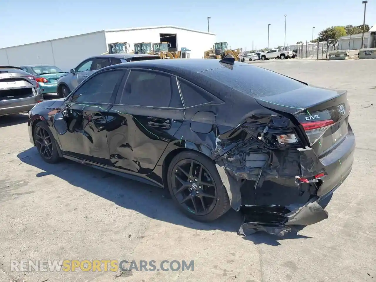 2 Фотография поврежденного автомобиля 2HGFE2F5XPH540098 HONDA CIVIC 2023