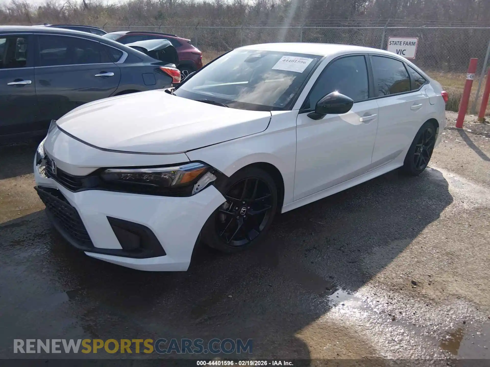 2 Photograph of a damaged car 2HGFE2F5XPH540490 HONDA CIVIC 2023