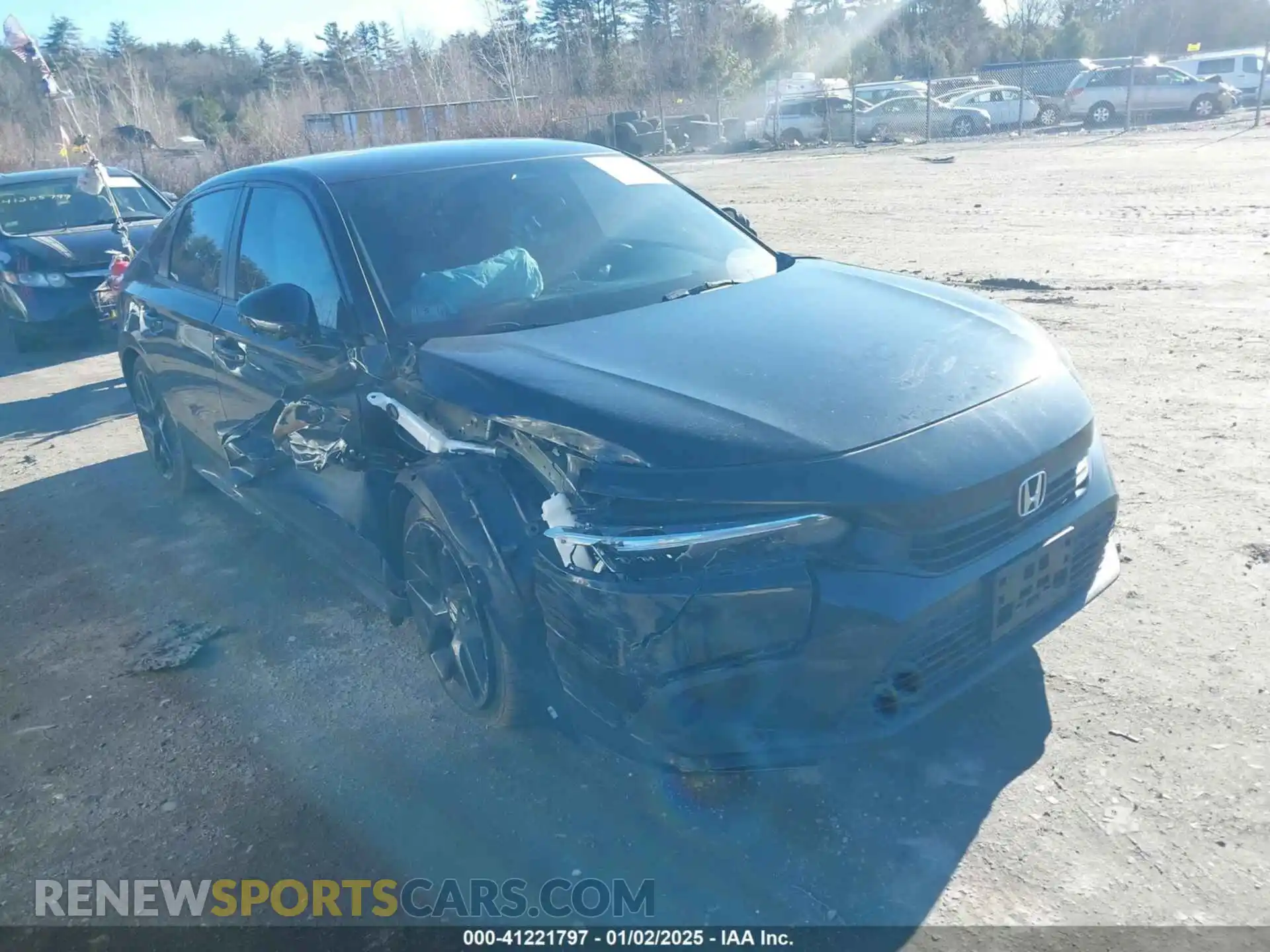 1 Photograph of a damaged car 2HGFE2F5XPH545169 HONDA CIVIC 2023
