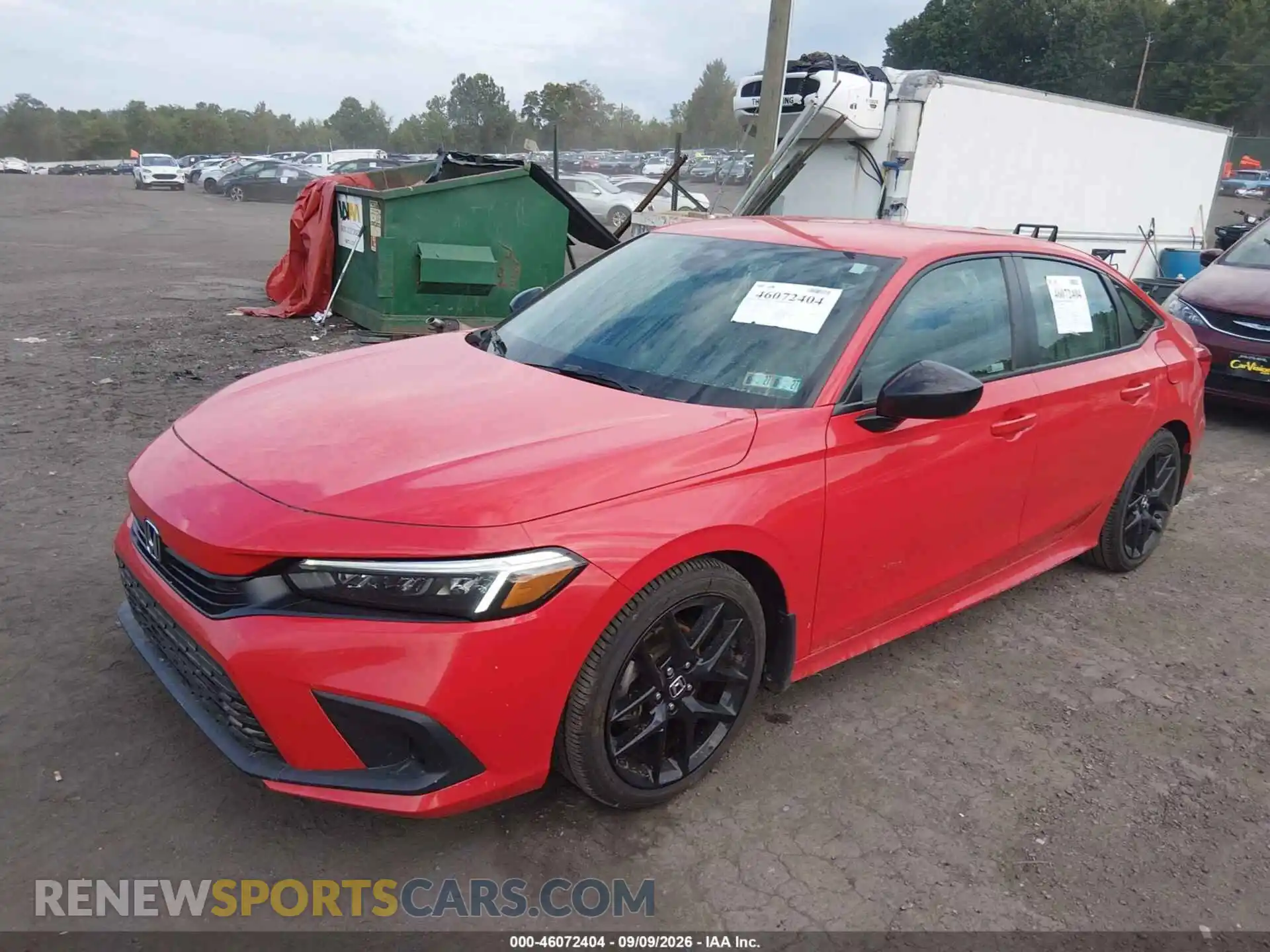 2 Photograph of a damaged car 2HGFE2F5XPH556740 HONDA CIVIC 2023