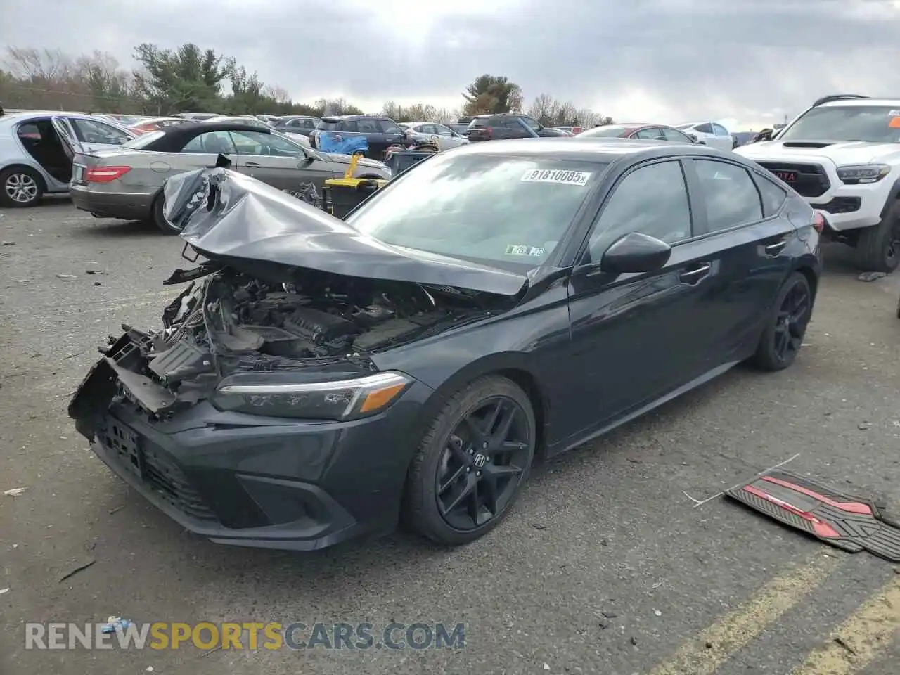1 Photograph of a damaged car 19XFL2H80RE028537 HONDA CIVIC 2024
