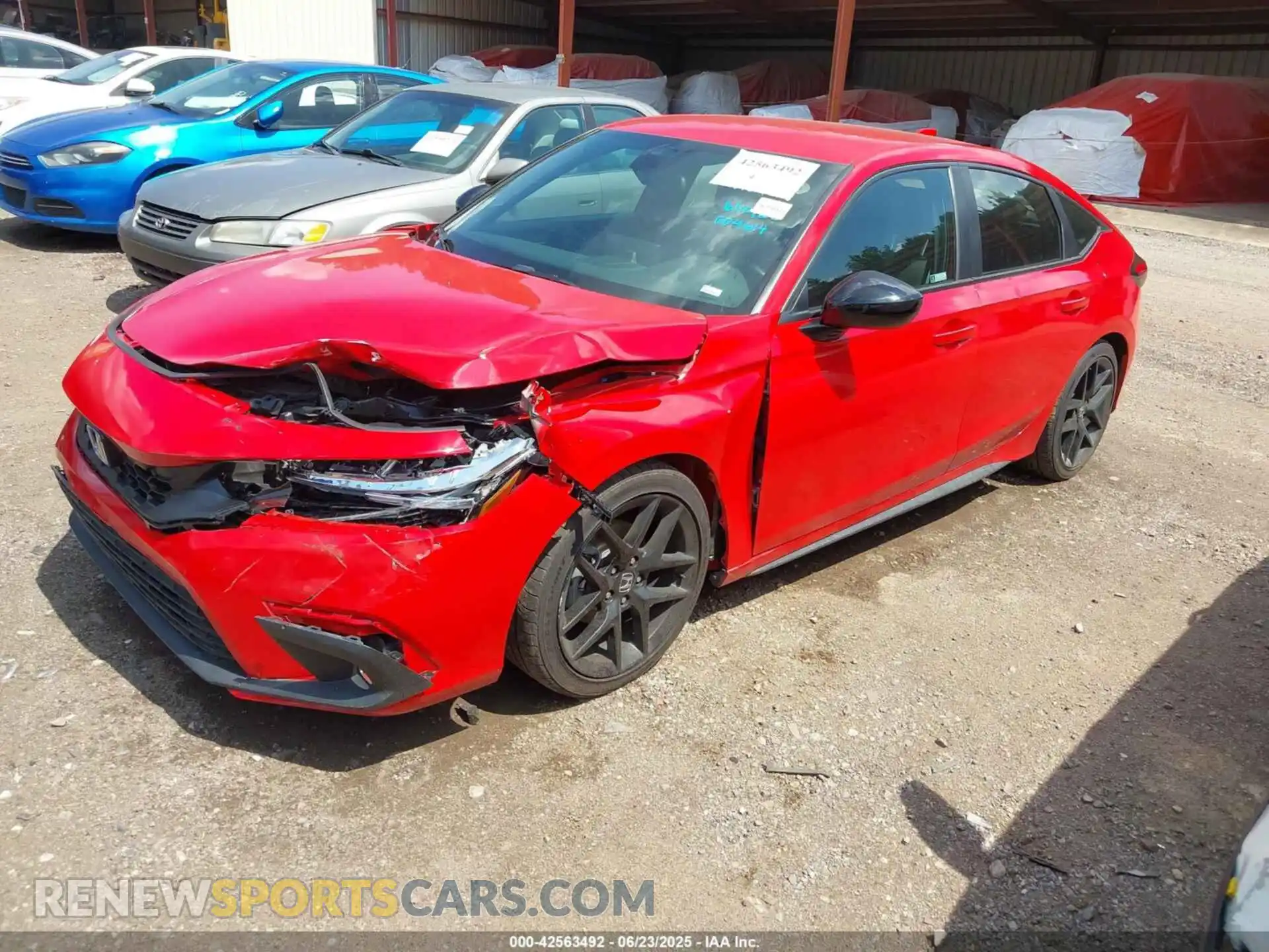 2 Фотография поврежденного автомобиля 19XFL2H80RE028604 HONDA CIVIC 2024