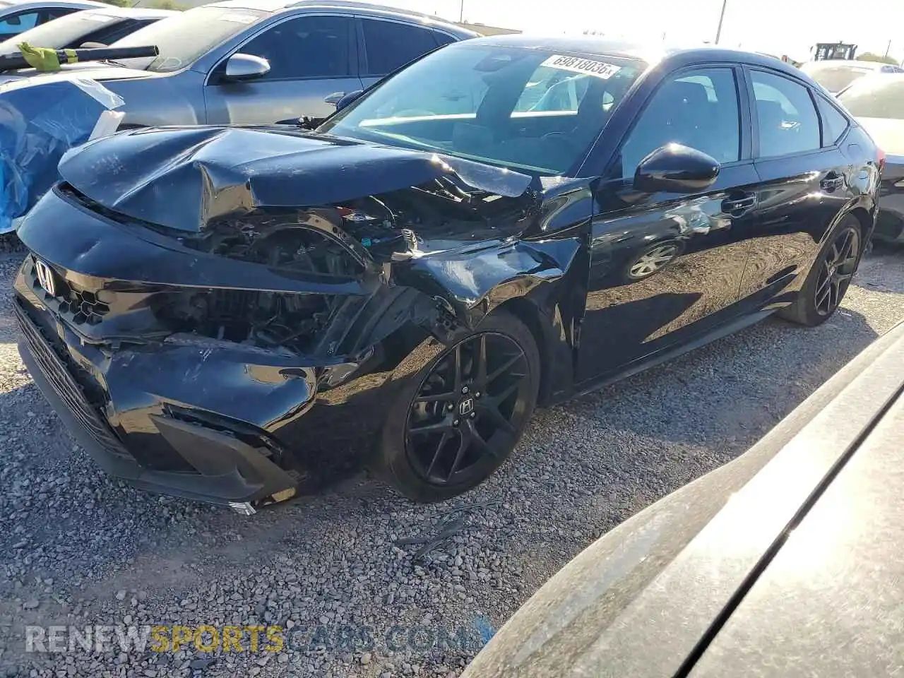 1 fotografías del automóvil dañado 19XFL2H89RE006830 HONDA CIVIC 2024