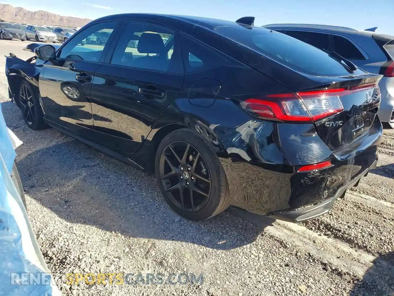 2 fotografías del automóvil dañado 19XFL2H89RE006830 HONDA CIVIC 2024