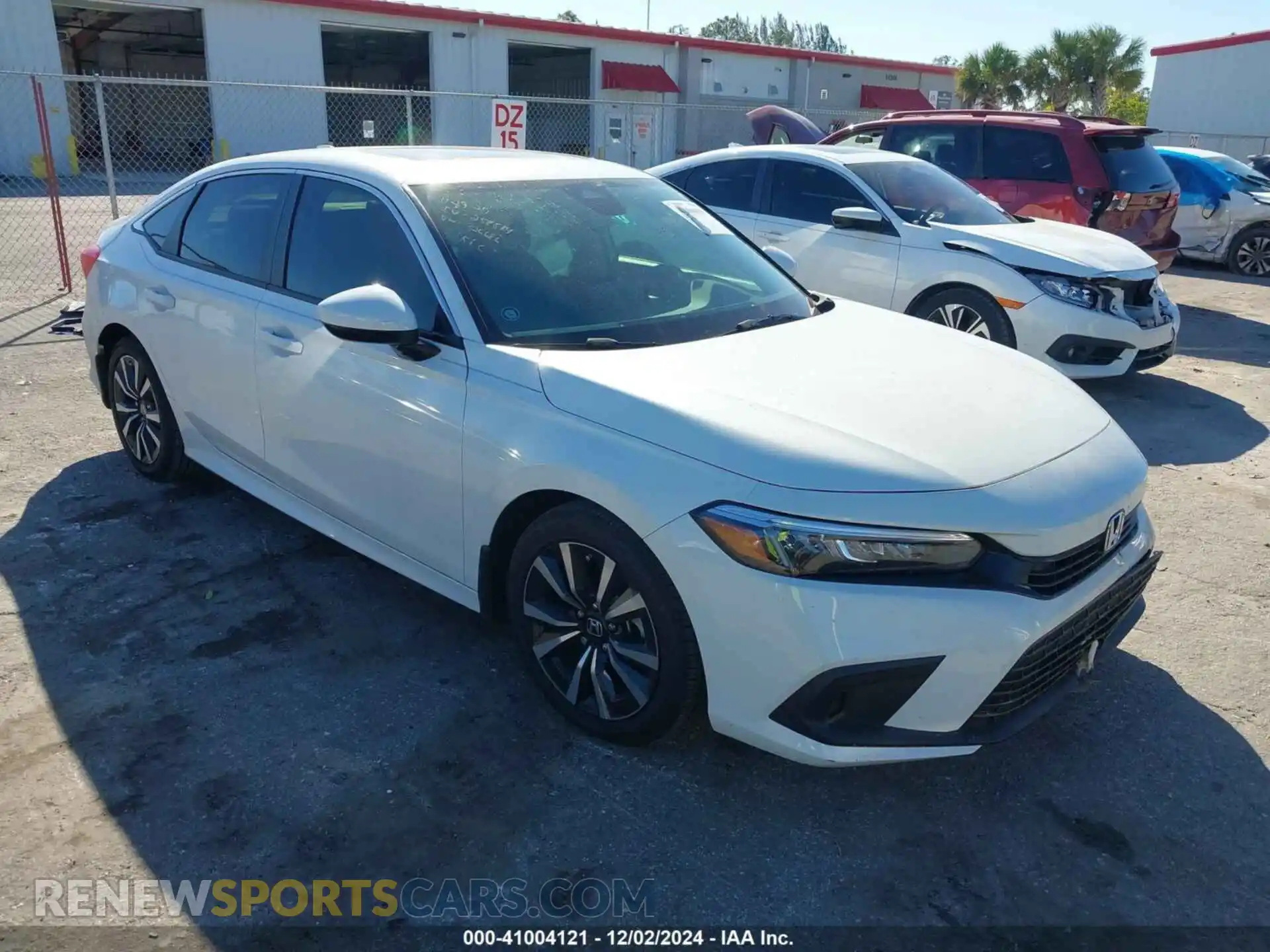 1 Photograph of a damaged car 2HGFE1F70RH326686 HONDA CIVIC 2024
