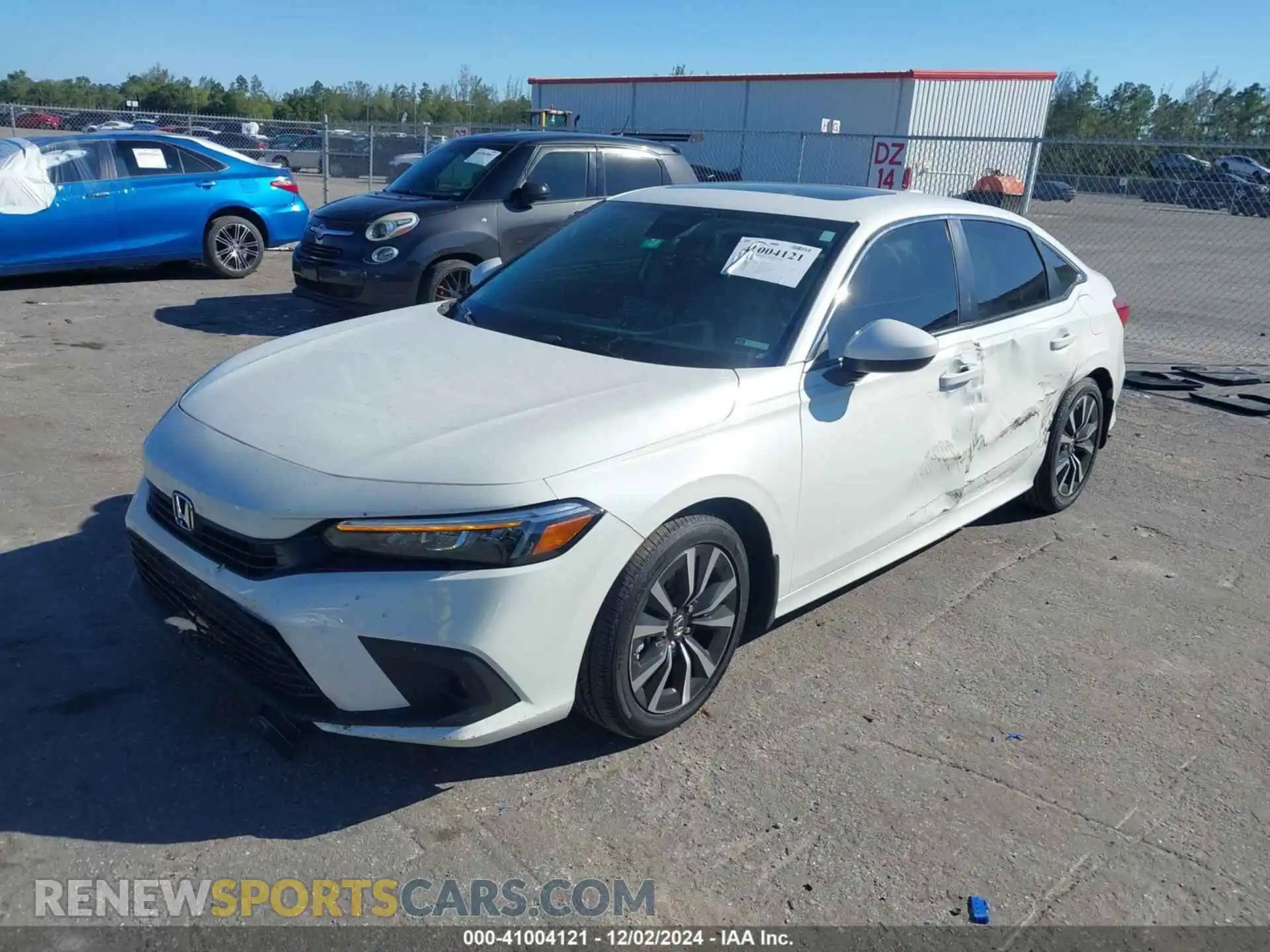 2 Photograph of a damaged car 2HGFE1F70RH326686 HONDA CIVIC 2024