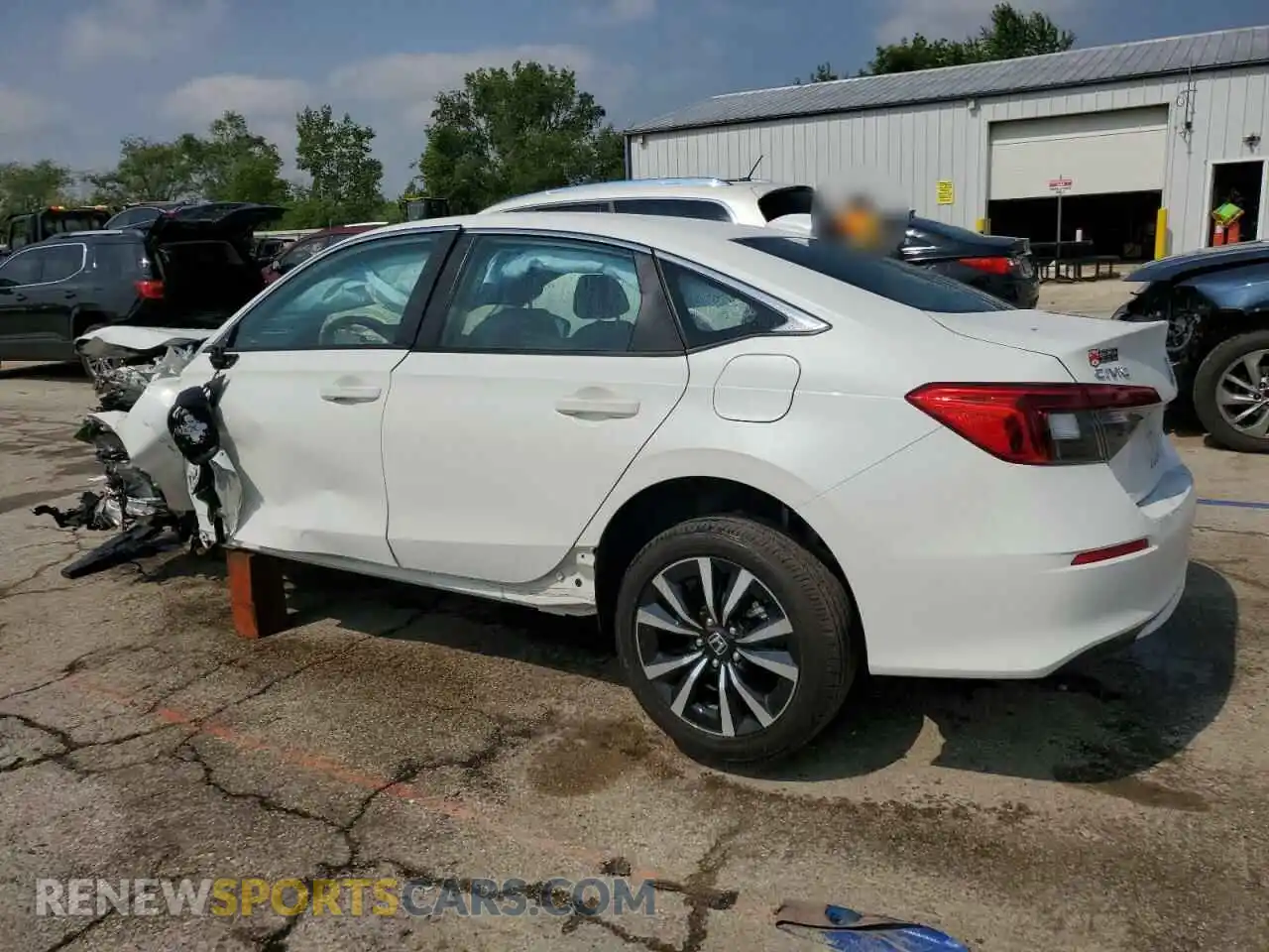 2 Photograph of a damaged car 2HGFE1F70RH340703 HONDA CIVIC 2024