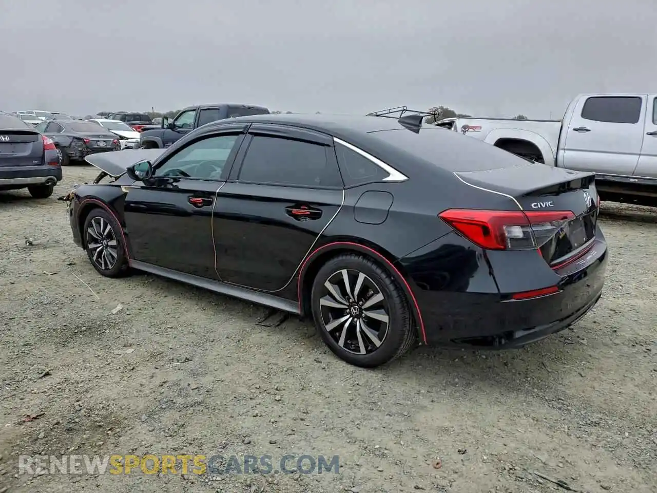 2 Photograph of a damaged car 2HGFE1F71RH306785 HONDA CIVIC 2024