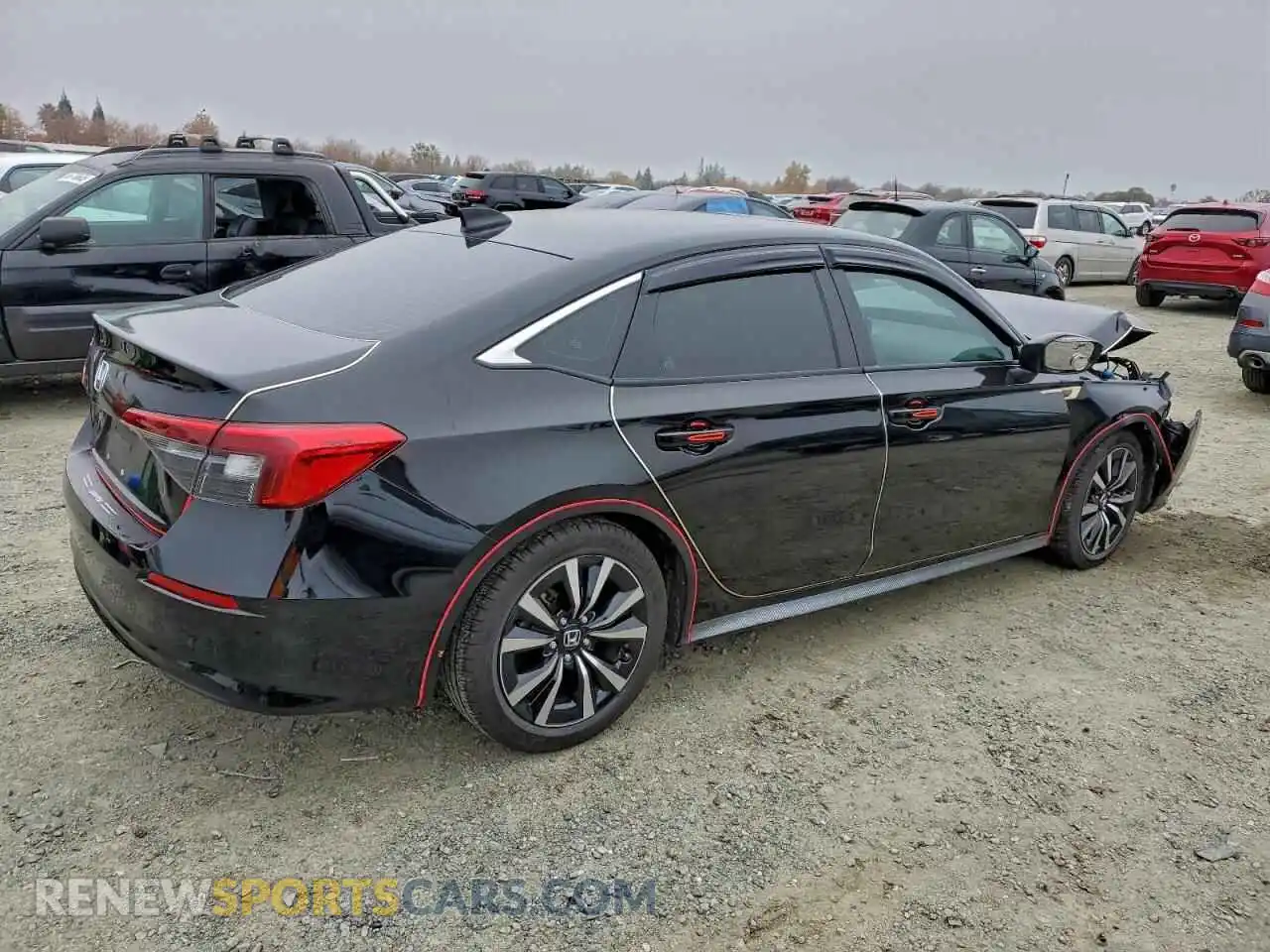 3 Photograph of a damaged car 2HGFE1F71RH306785 HONDA CIVIC 2024