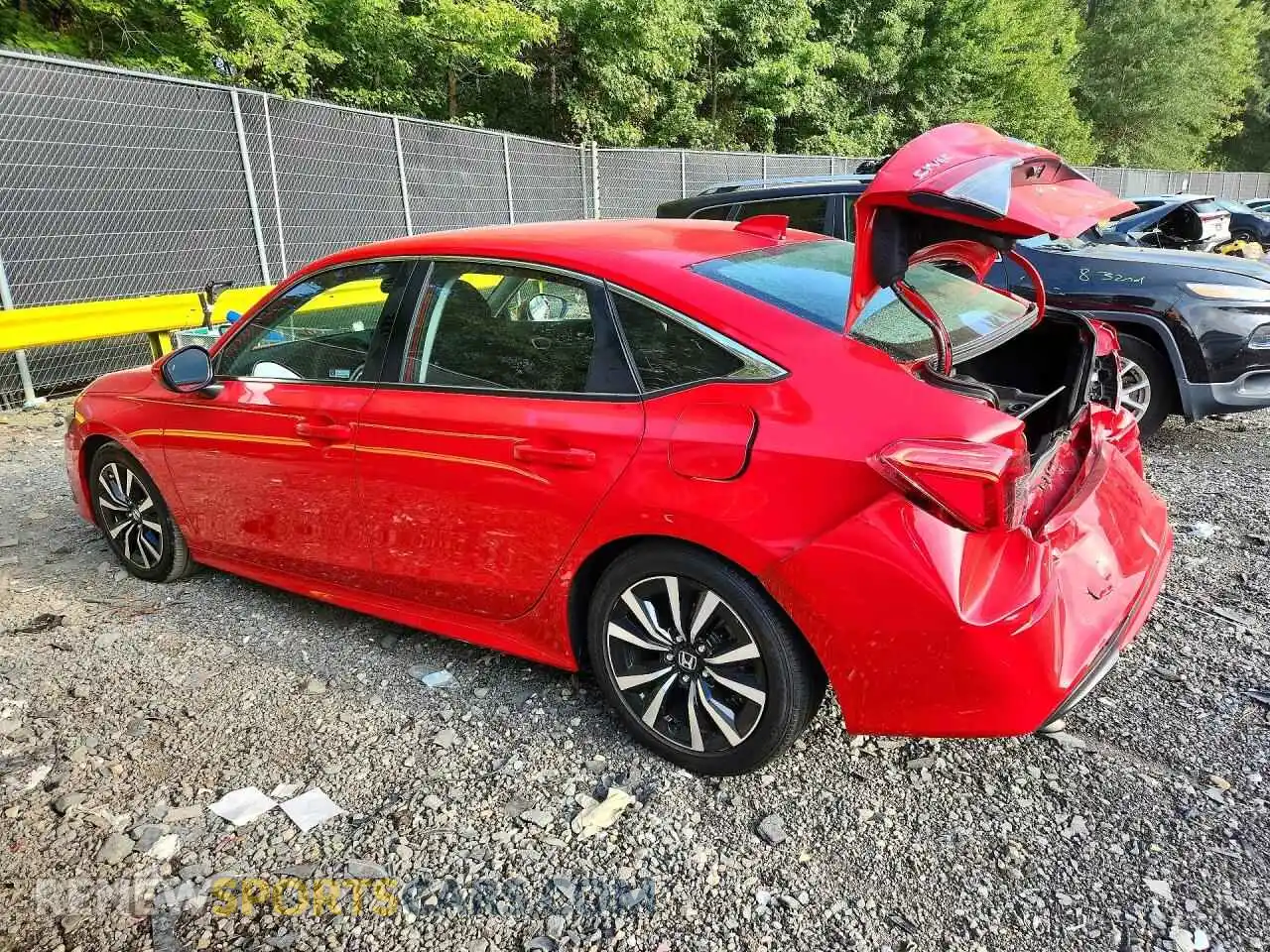 2 fotografías del automóvil dañado 2HGFE1F71RH314210 HONDA CIVIC 2024