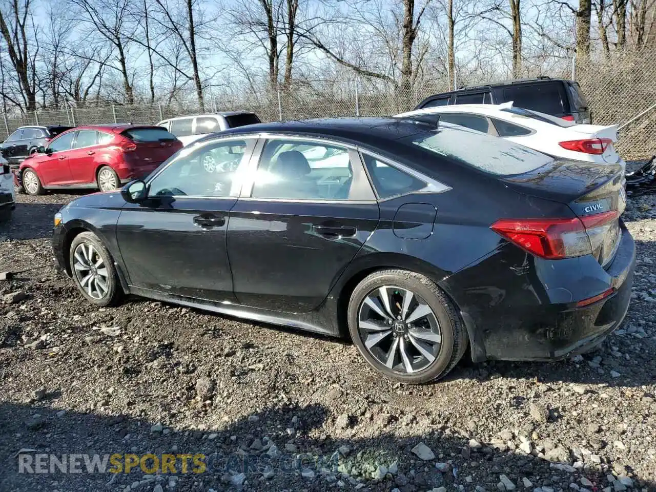 2 Photograph of a damaged car 2HGFE1F71RH339253 HONDA CIVIC 2024